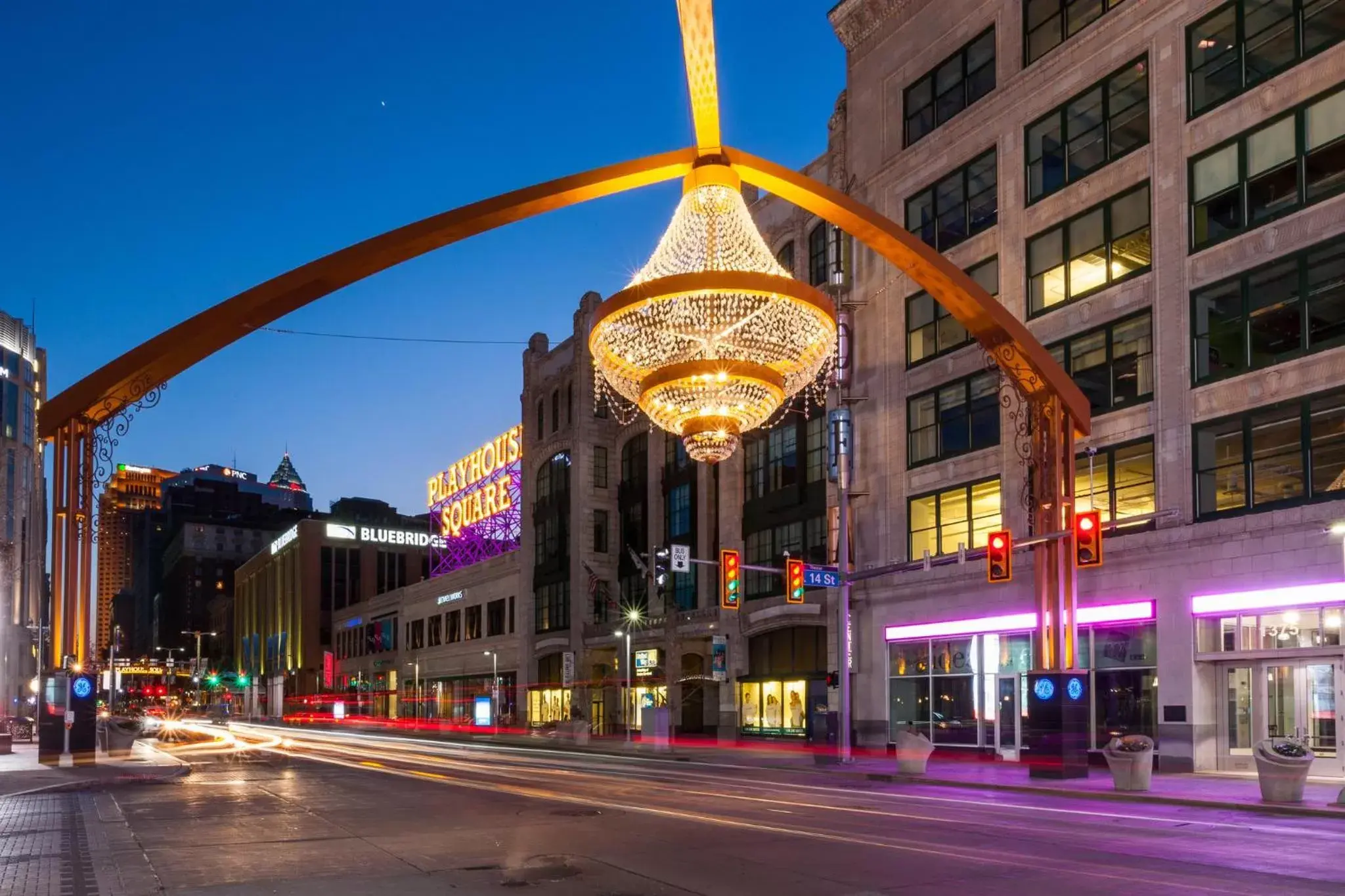 Nearby landmark, Property Building in Crowne Plaza Cleveland at Playhouse Square, an IHG Hotel