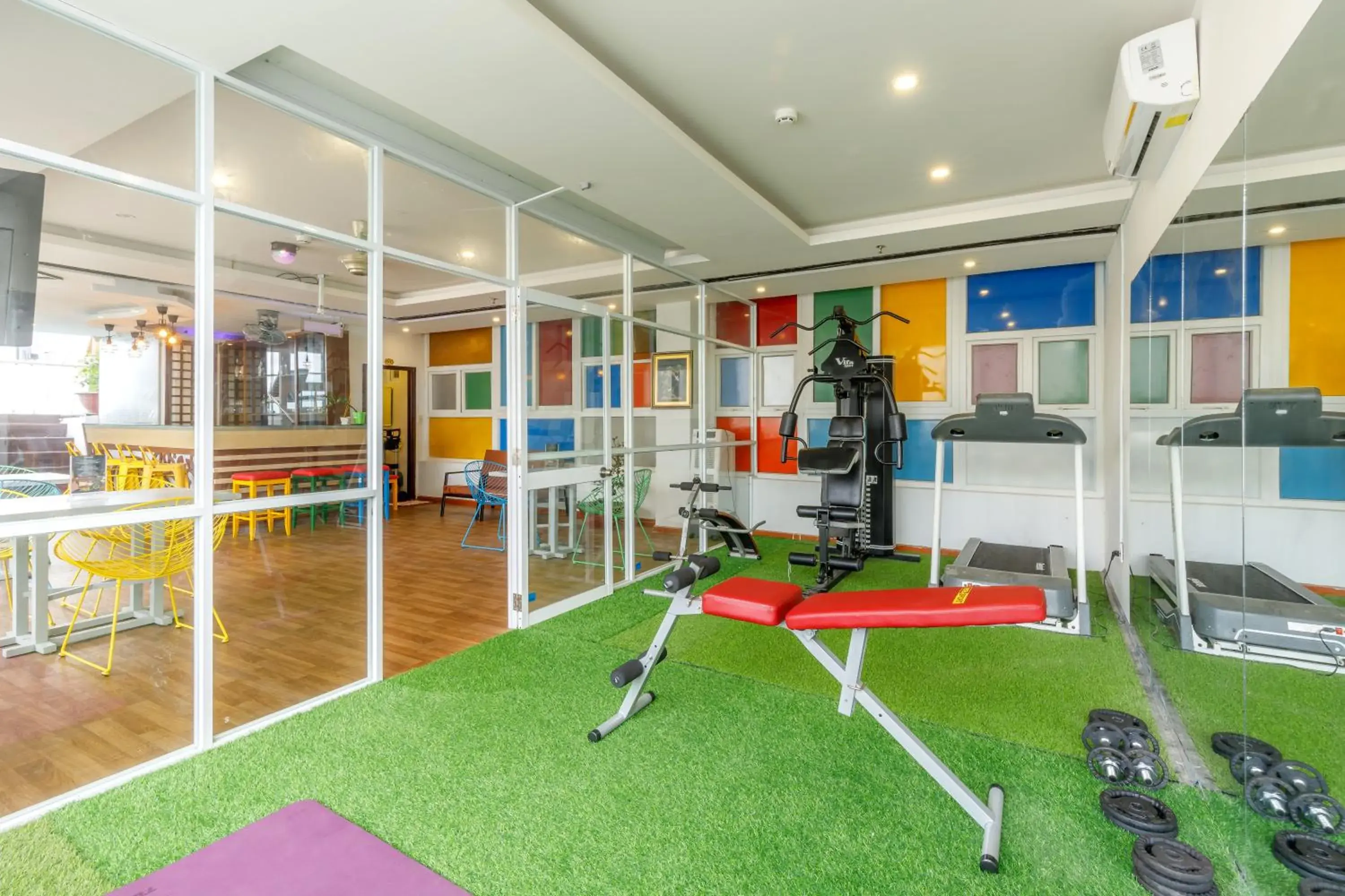 Fitness centre/facilities in Paris Nha Trang Hotel