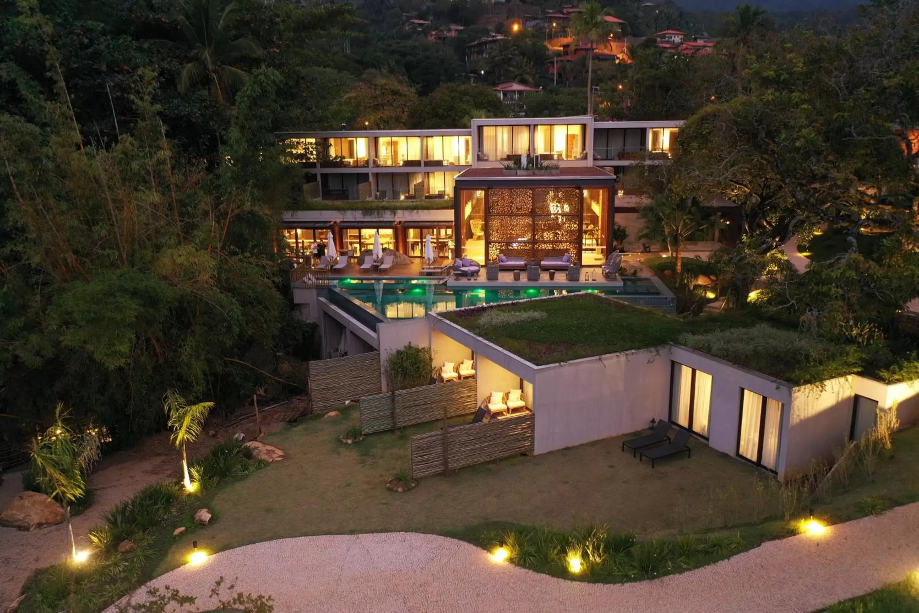 Bird's eye view, Property Building in Wyndham Ilhabela Casa Di Sirena