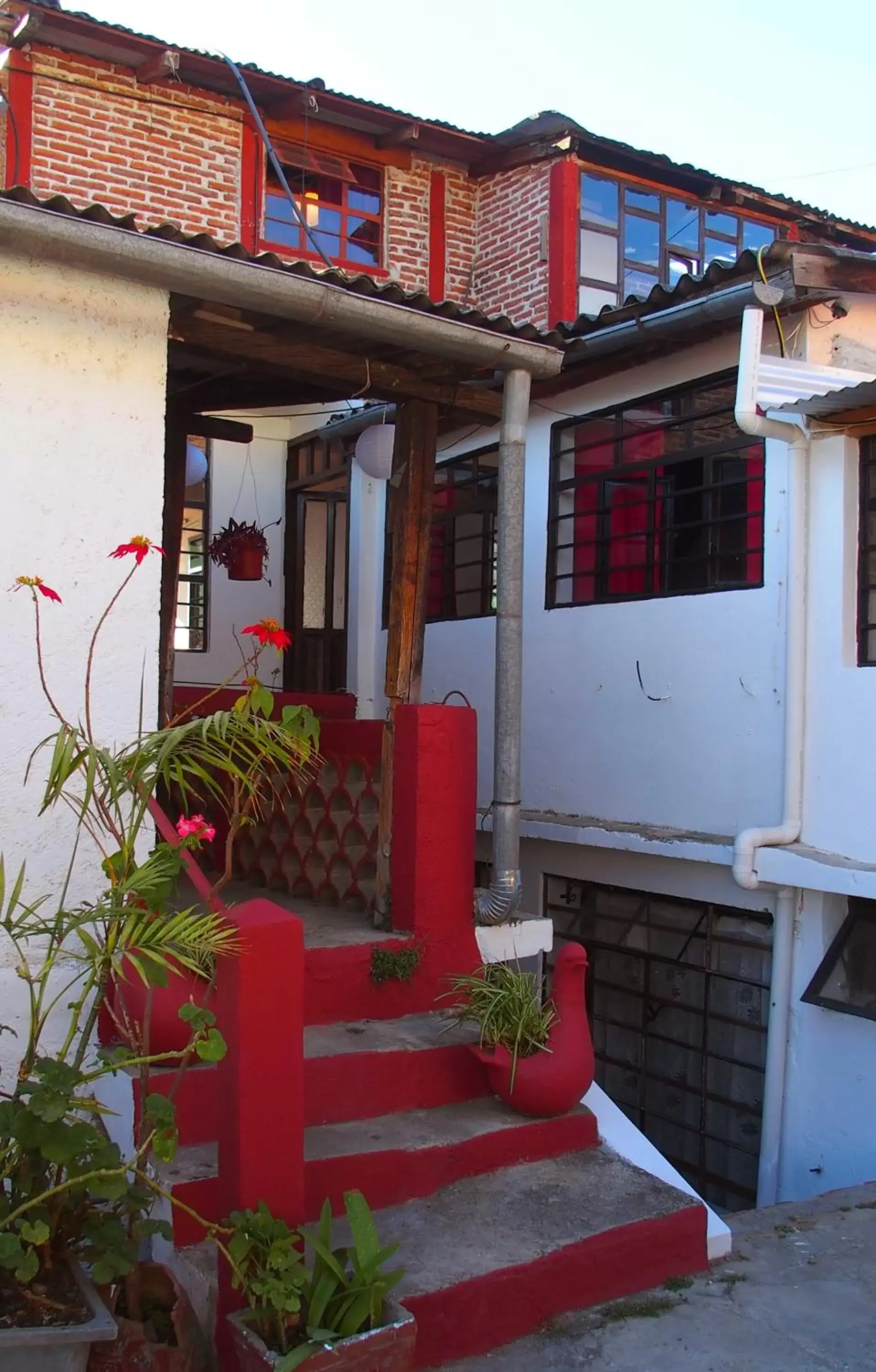 Balcony/Terrace in kukulkan hostal