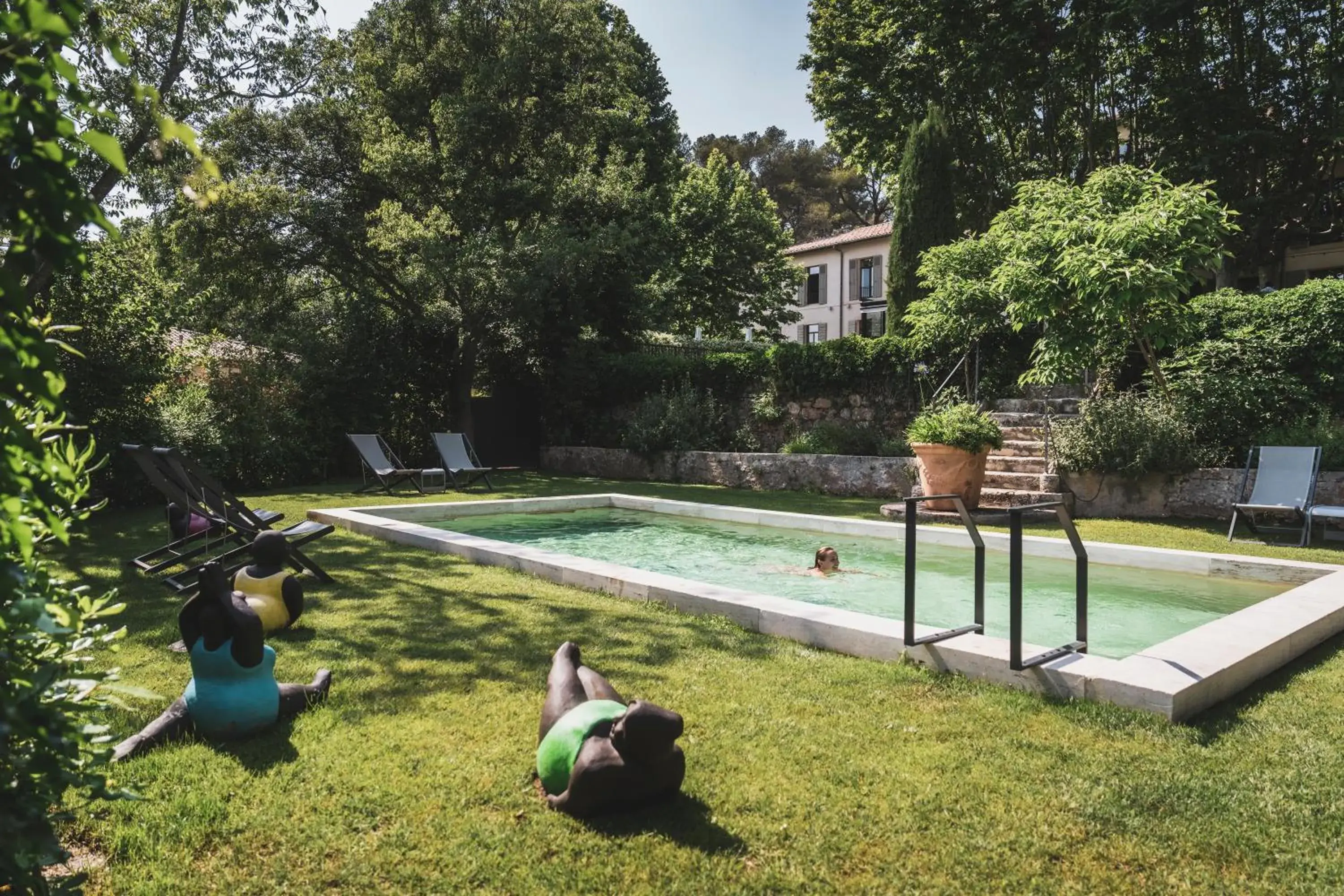 Swimming Pool in Les Lodges Sainte-Victoire Hotel & Spa