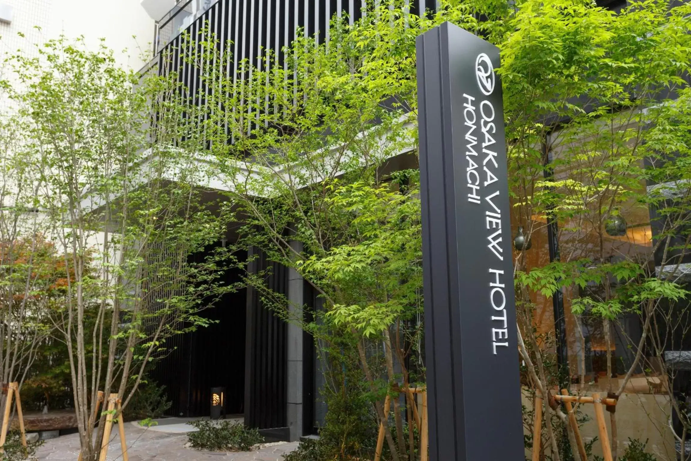 Property building, Property Logo/Sign in Osaka View Hotel Honmachi