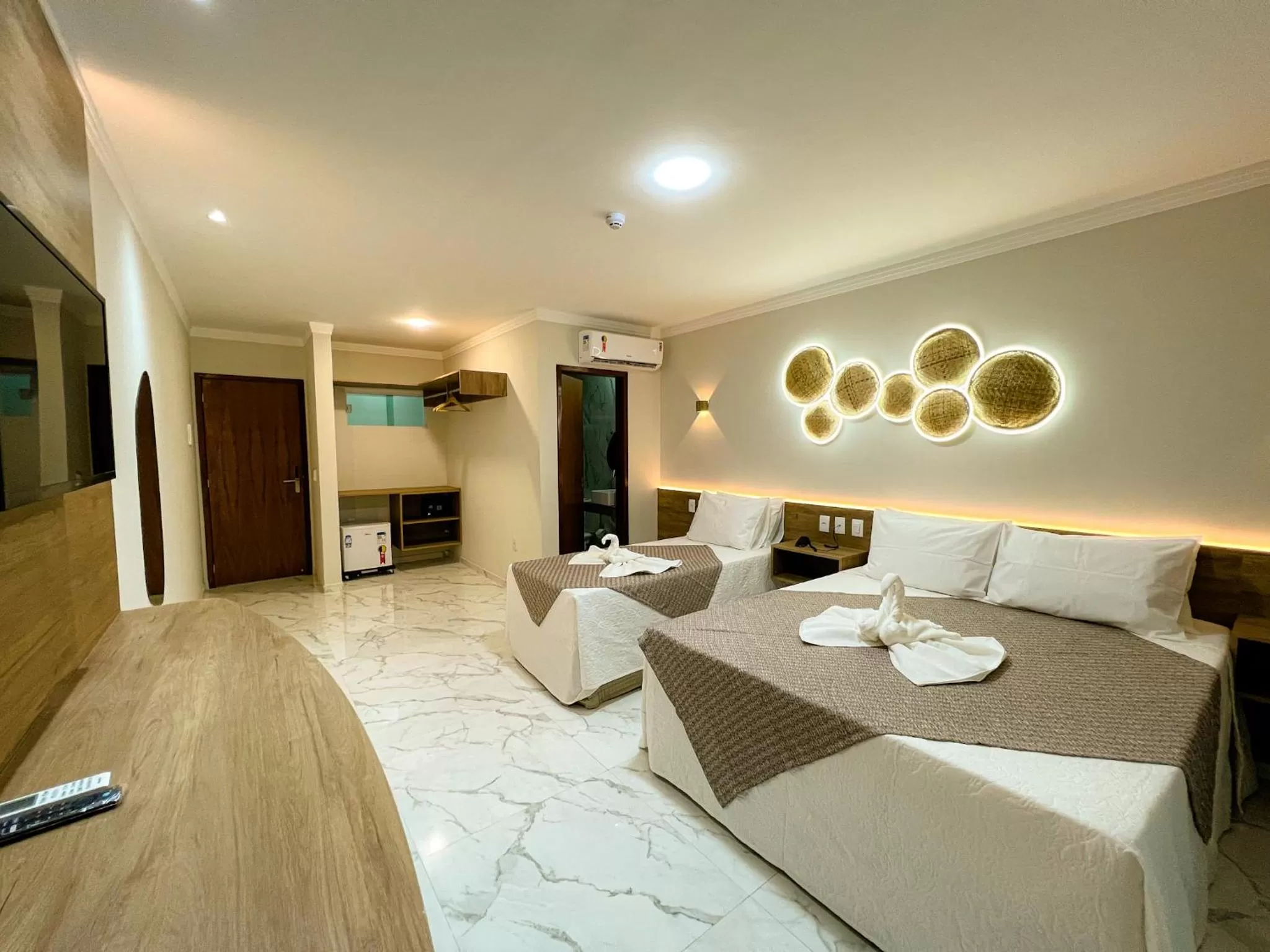 Bedroom in Pousada Marítimos