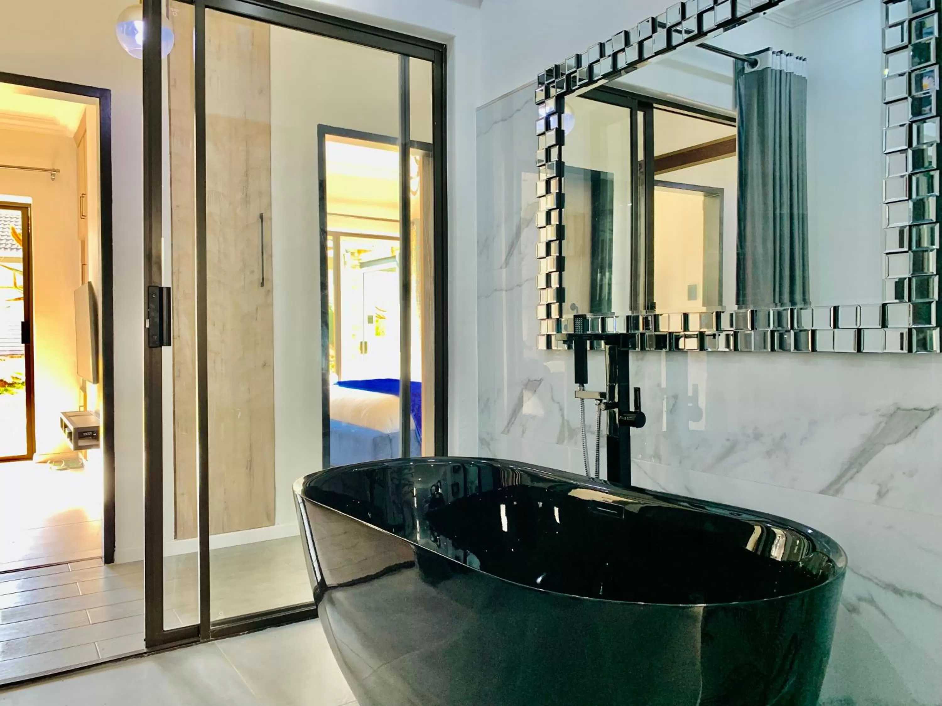 Bathroom in 24 On Basil Inventive suites