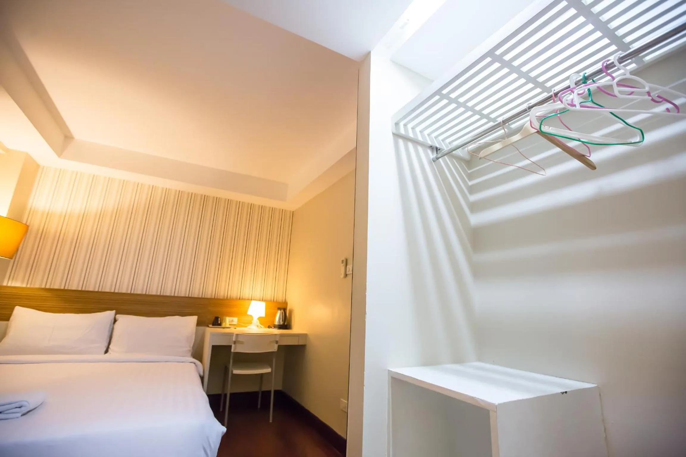 Bed in Snooze Hotel Thonglor Bangkok