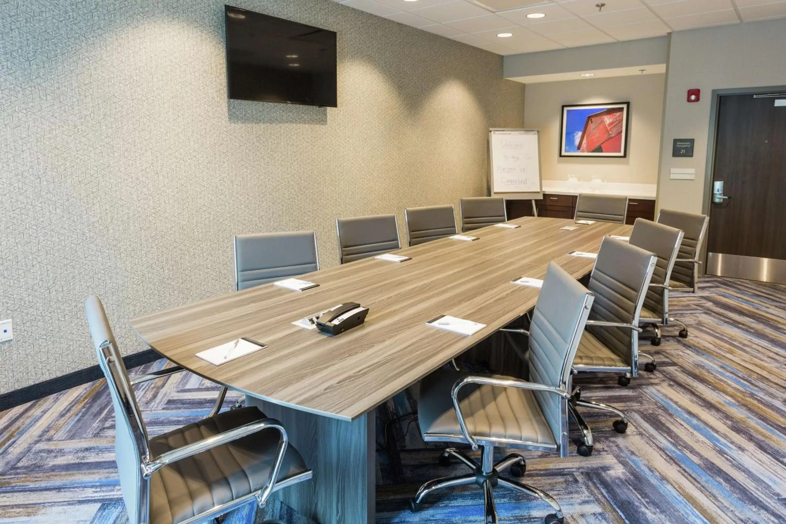 Meeting/conference room in Hampton Inn Cumberland