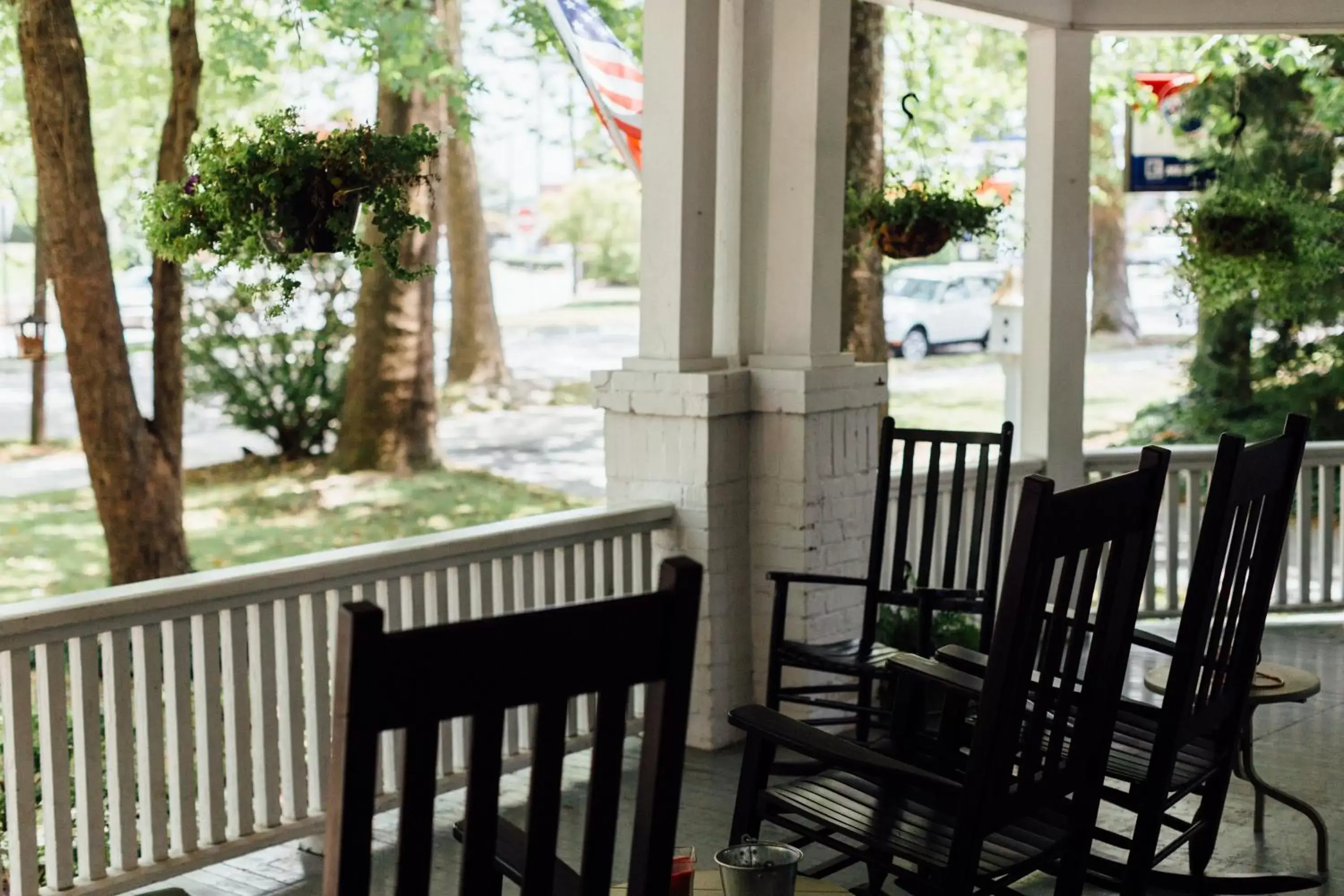 Balcony/Terrace in The Charleston Inn