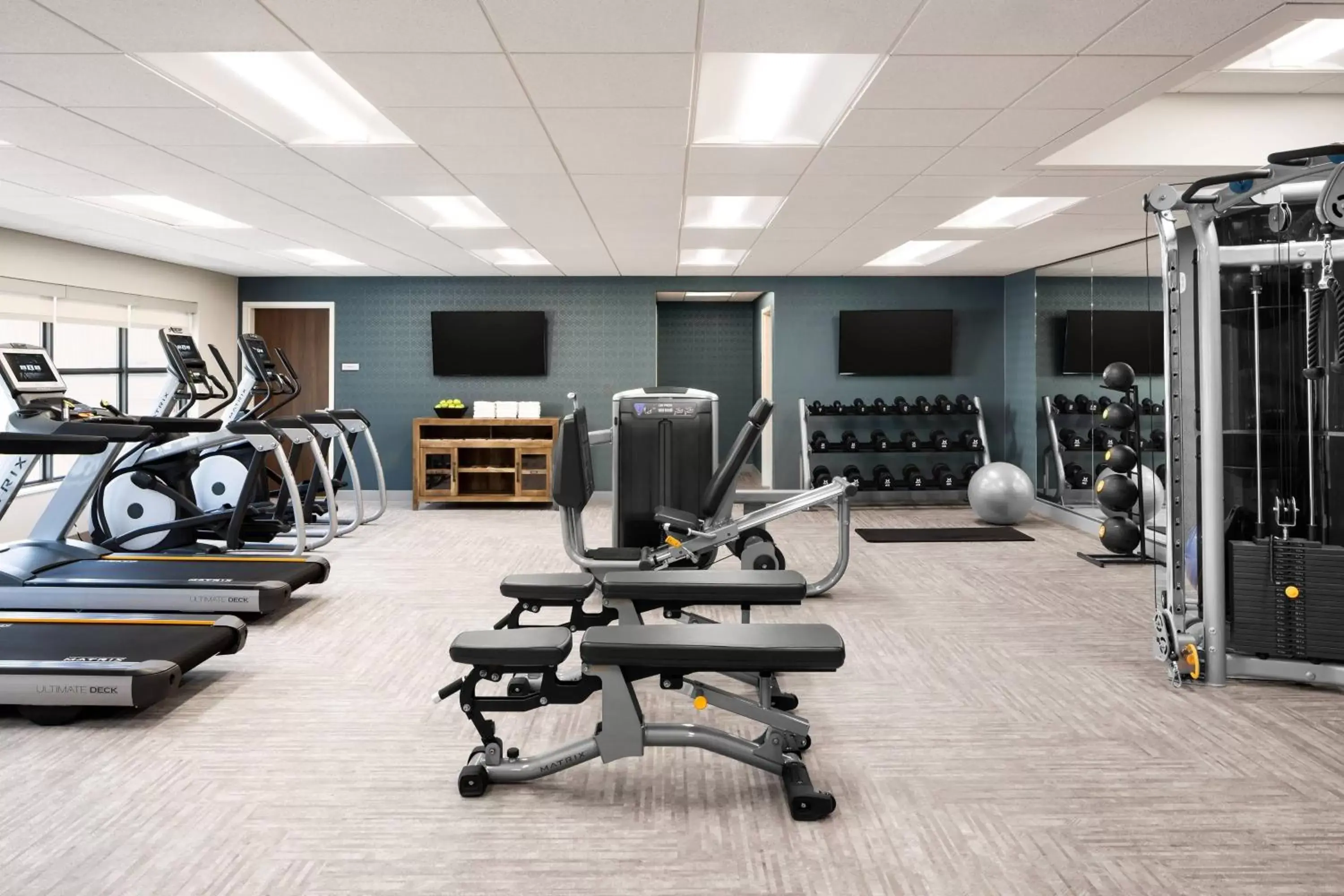 Fitness centre/facilities, Fitness Center/Facilities in Marriott Dallas Allen Hotel & Convention Center