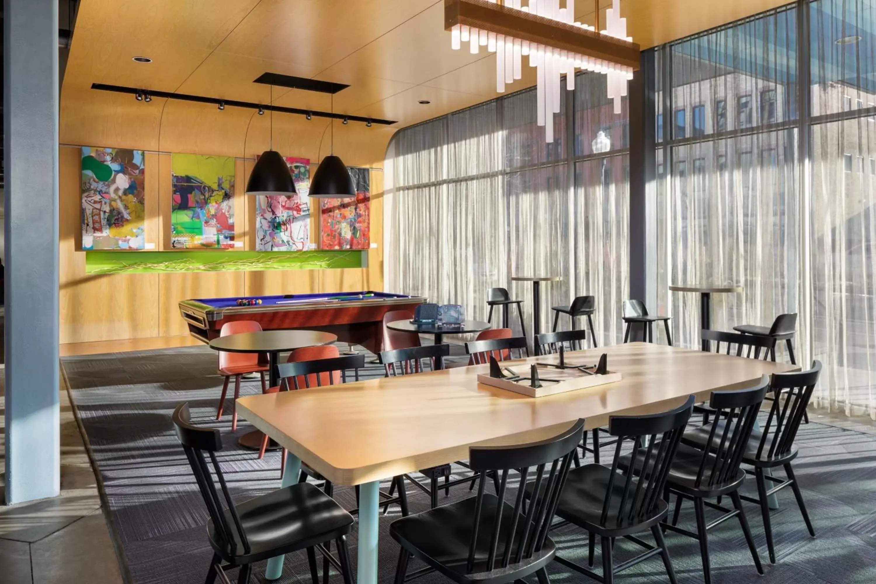 Lobby or reception, Restaurant/Places to Eat in Aloft Minneapolis