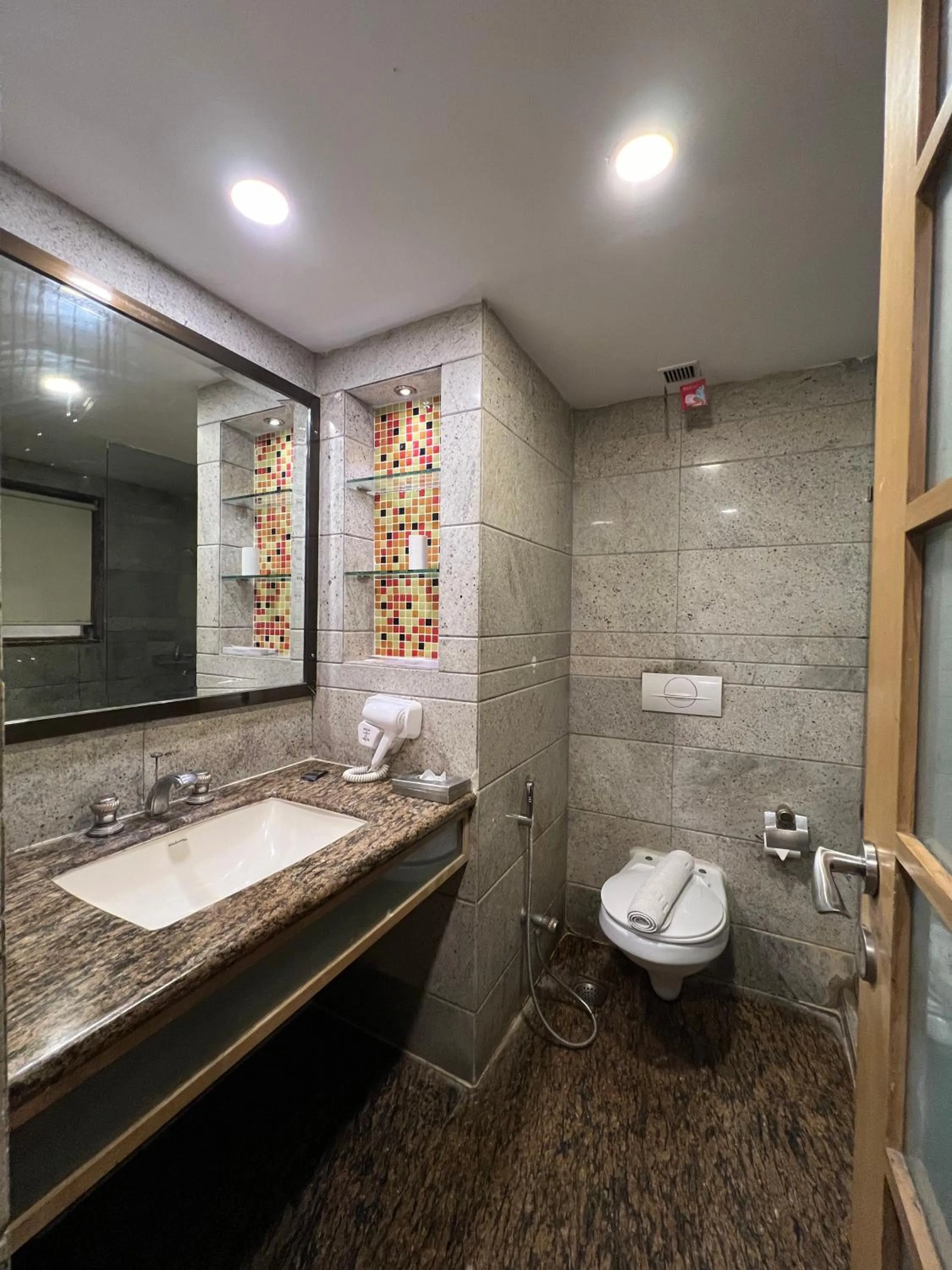Bathroom in VITS Aurangabad