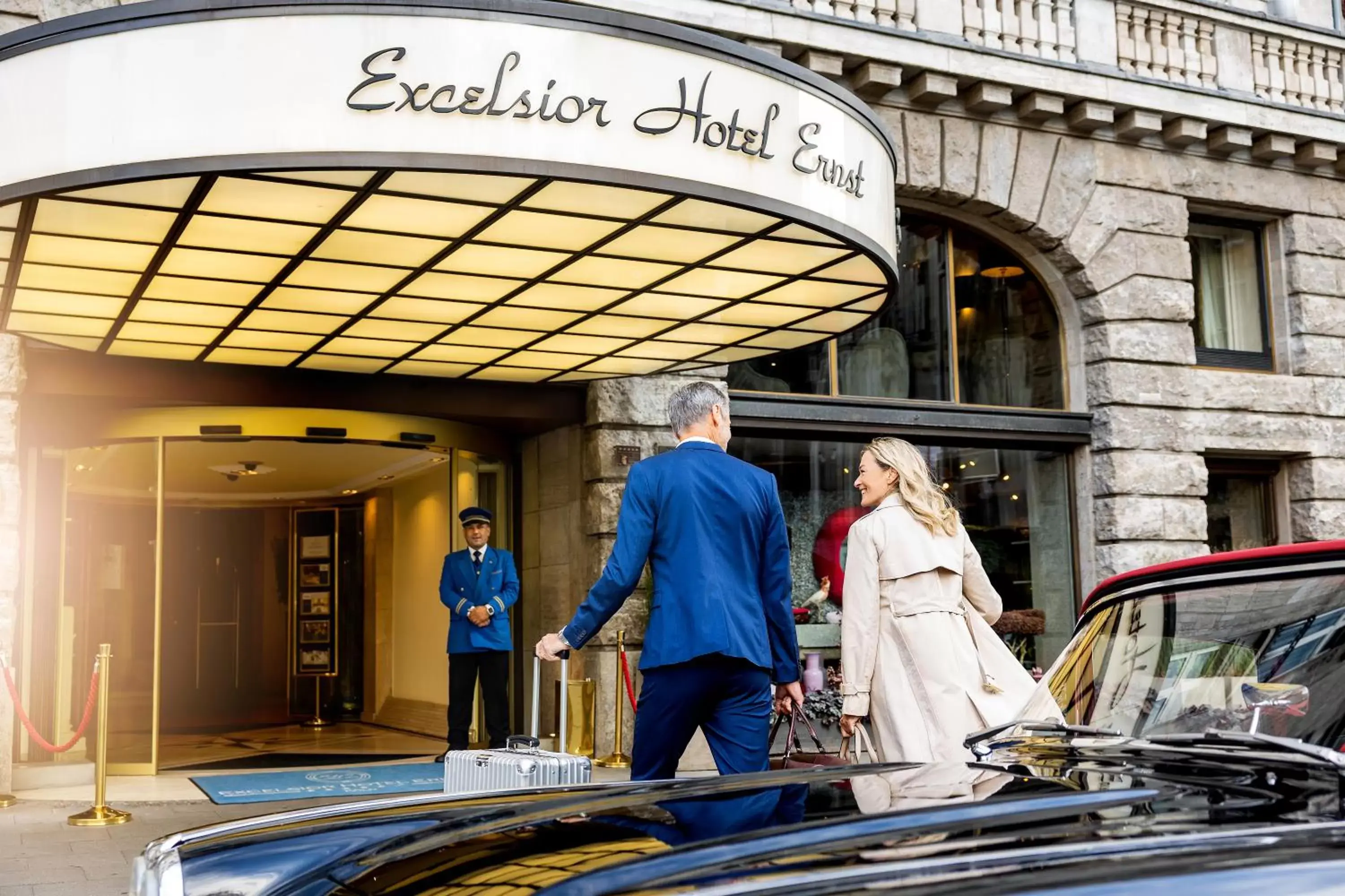 Facade/entrance in Excelsior Hotel Ernst am Dom