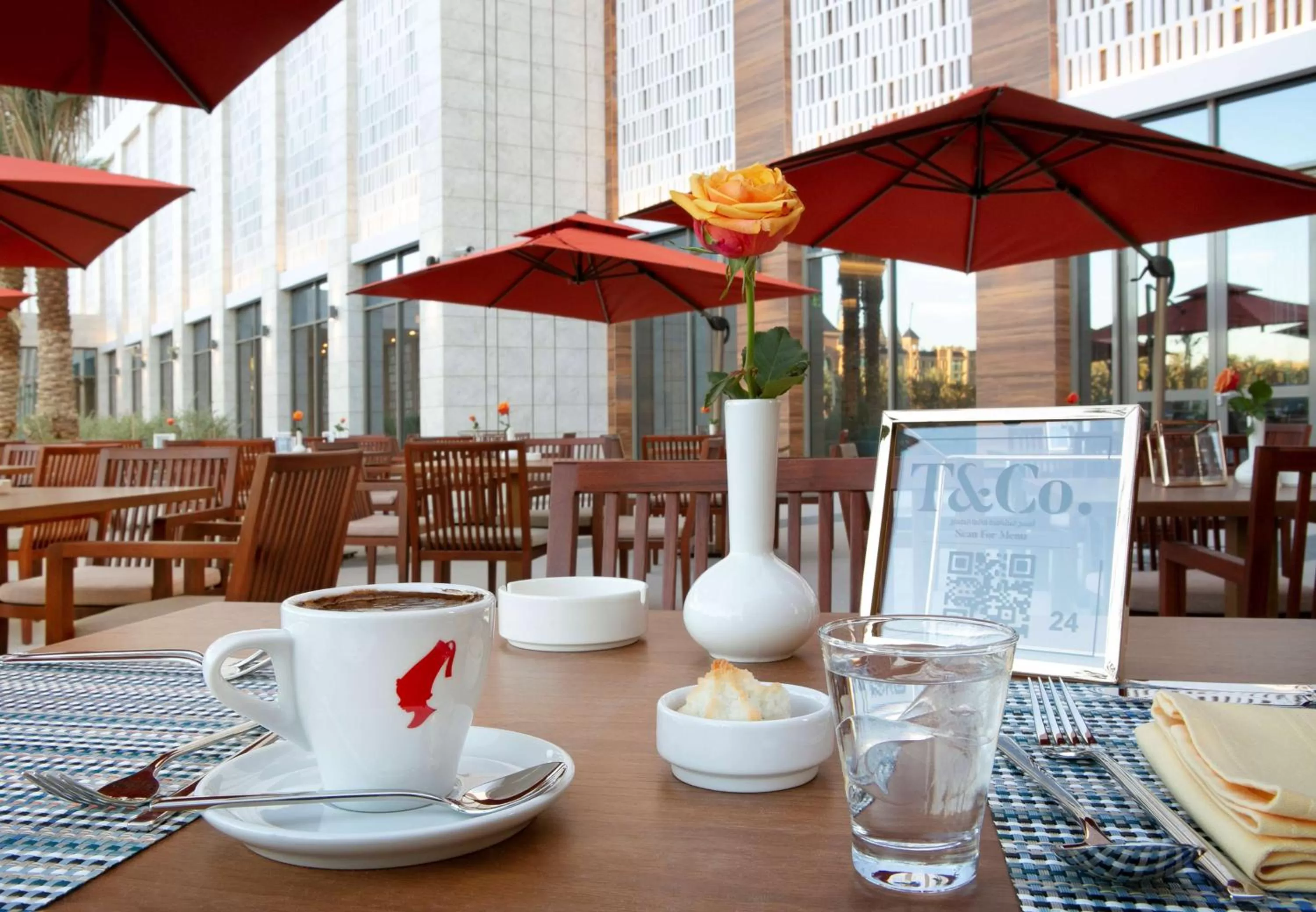 Restaurant/places to eat in Hilton Garden Inn Riyadh Financial District