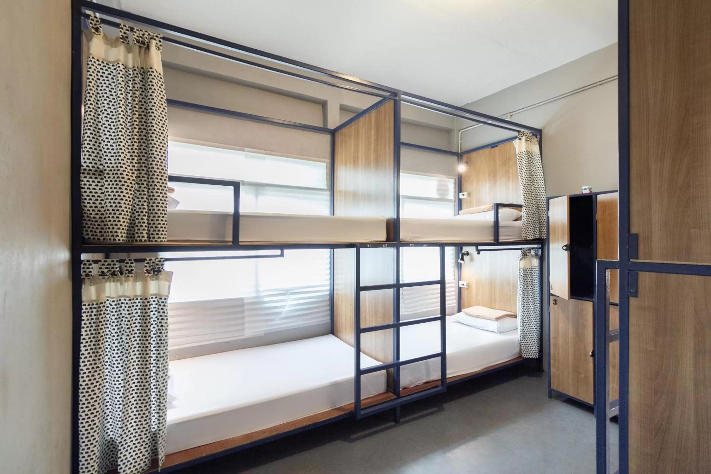 Bedroom, Bed in Arawana Hostel Silom