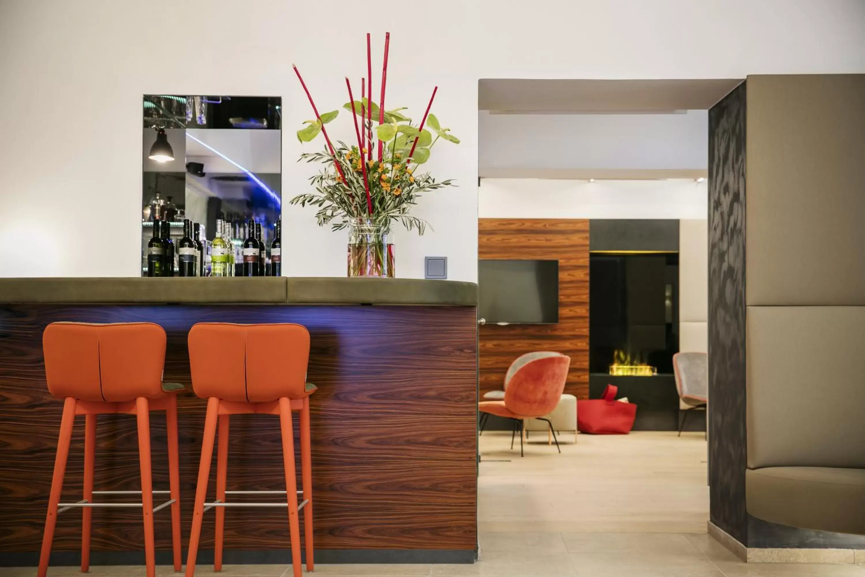 Lobby or reception, Lounge/Bar in Boutique Hotel Das Tigra