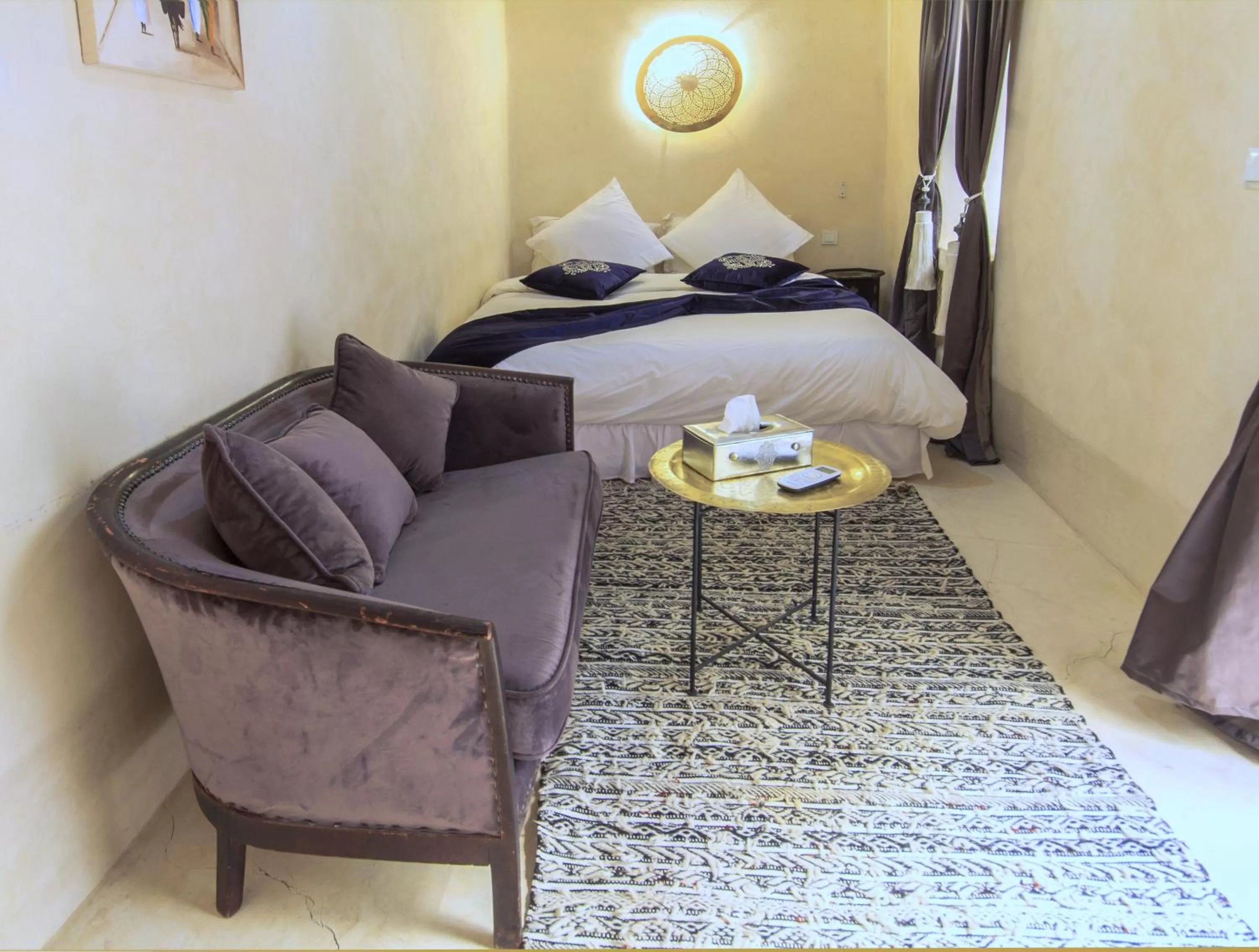 Bedroom, Bed in Riad La Porte de l'oasis