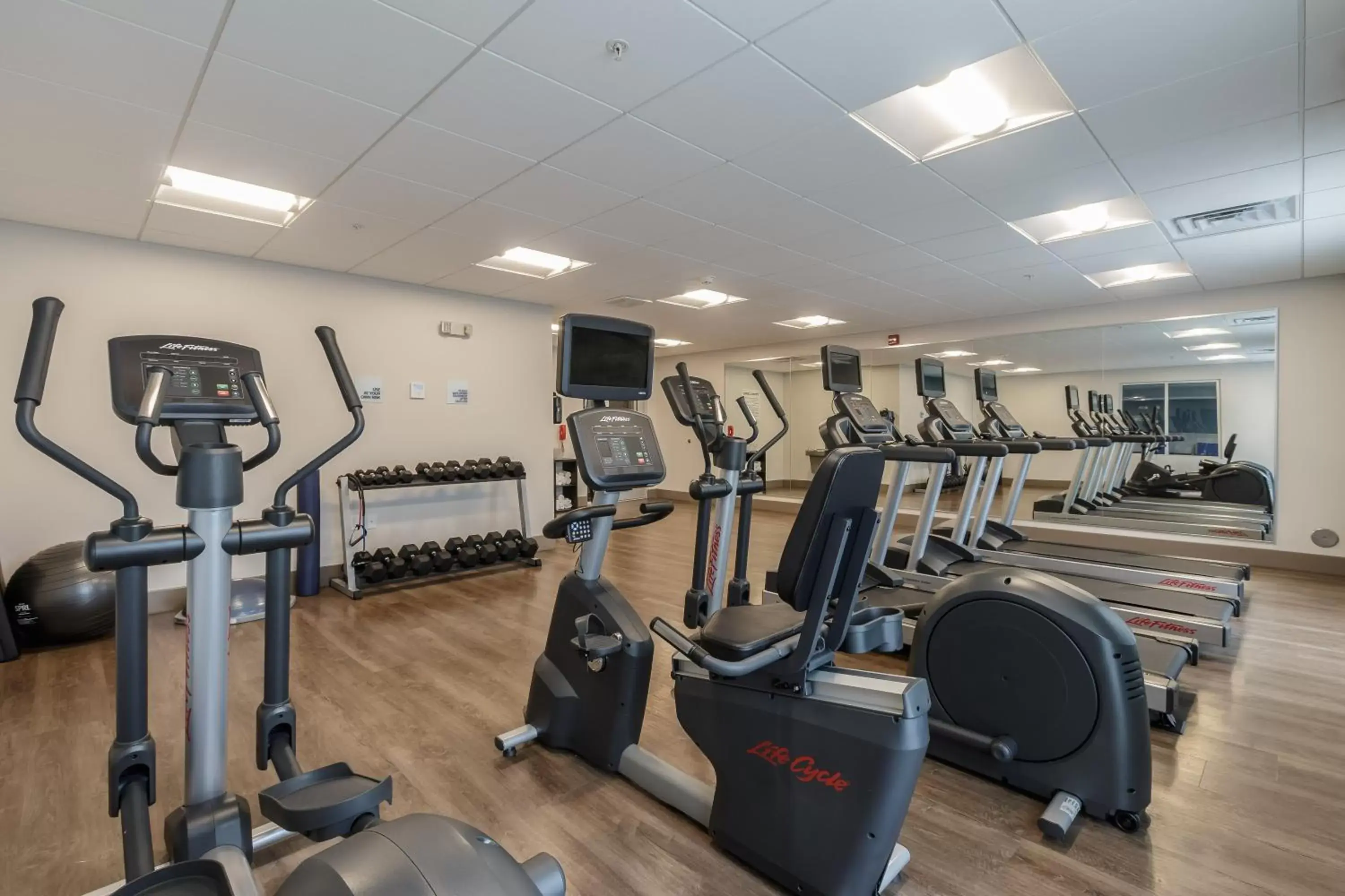 Fitness centre/facilities, Fitness Center/Facilities in Holiday Inn Express & Suites- South Bend Casino, an IHG Hotel