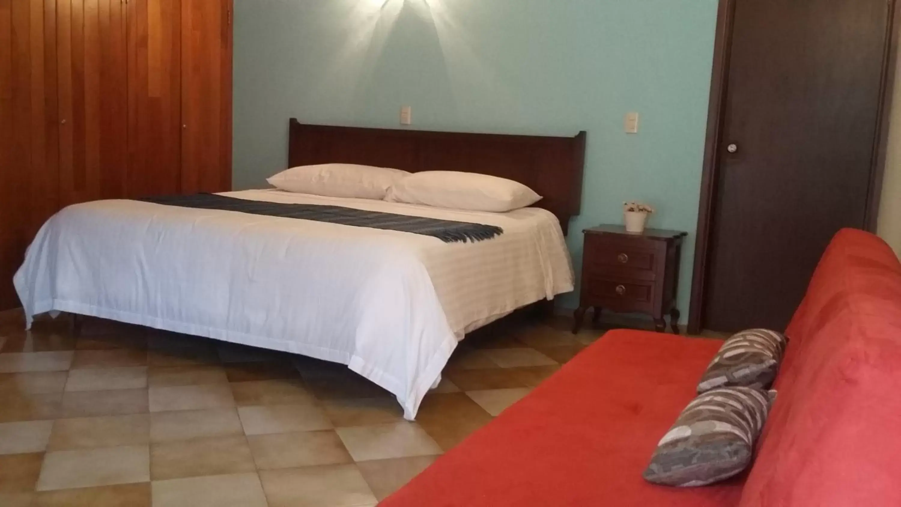 Decorative detail, Bed in Hotel Casa Caelum