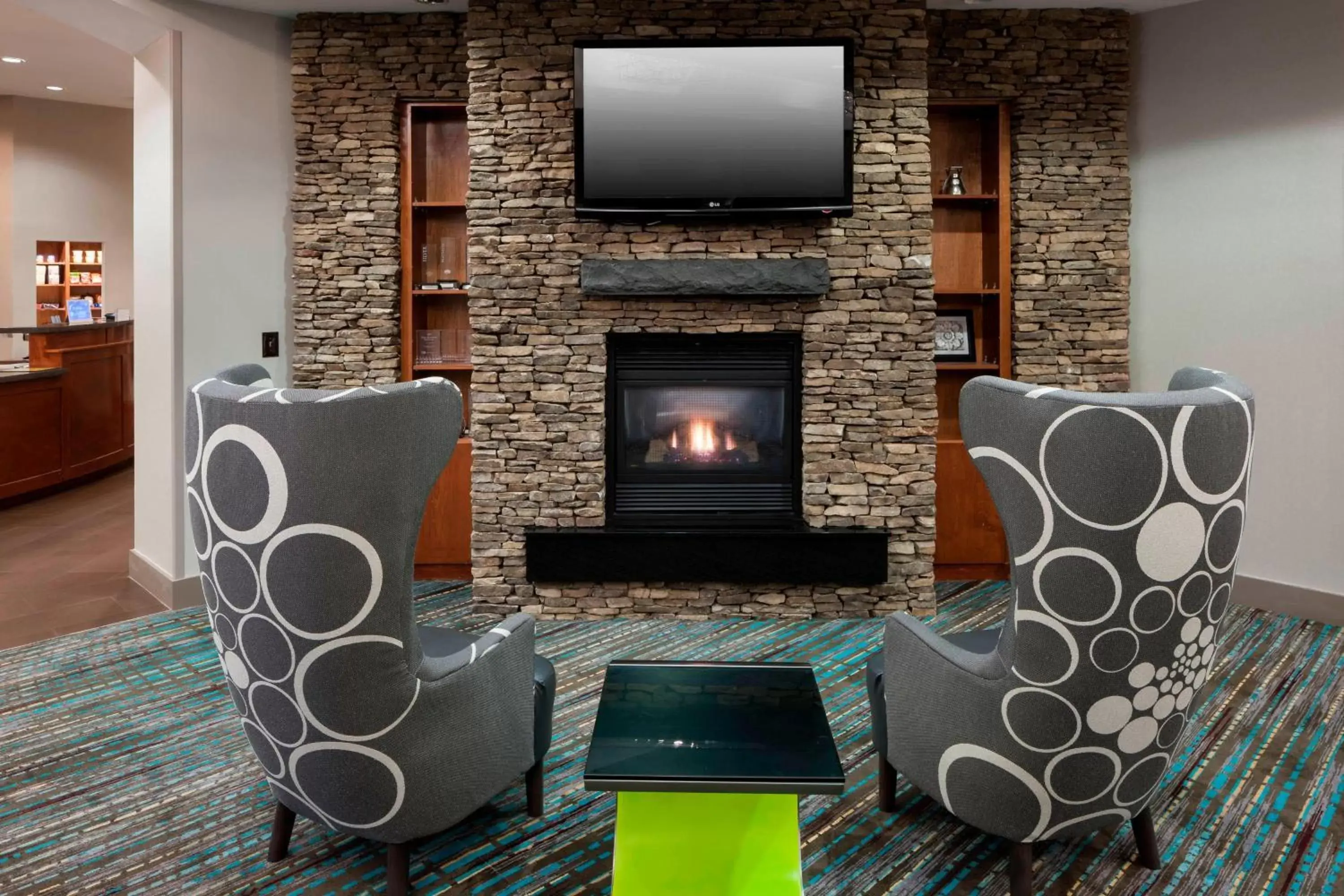 Lobby or reception, TV/Entertainment Center in Residence Inn by Marriott Hattiesburg