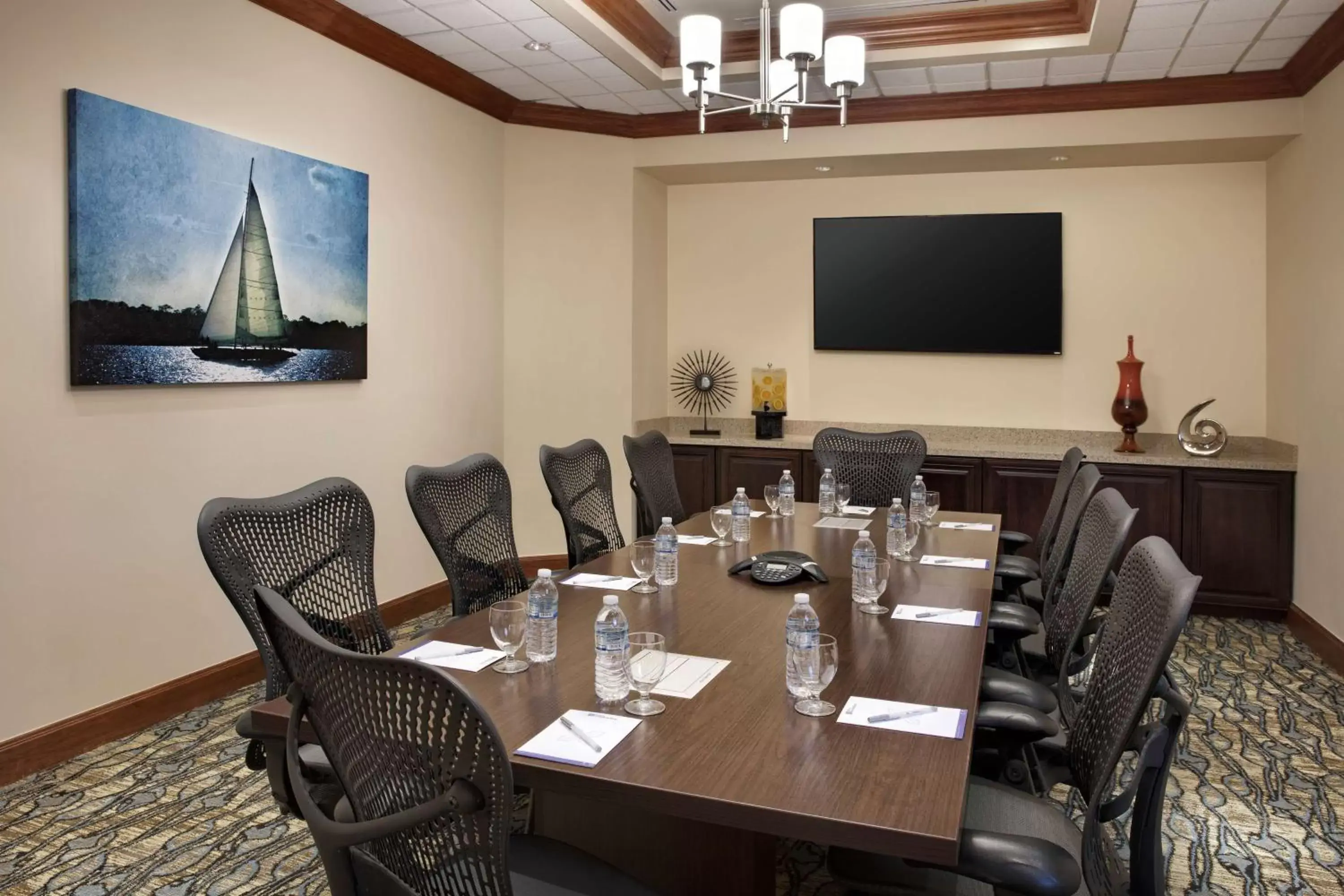 Meeting/conference room in Hampton Inn West Palm Beach Central Airport