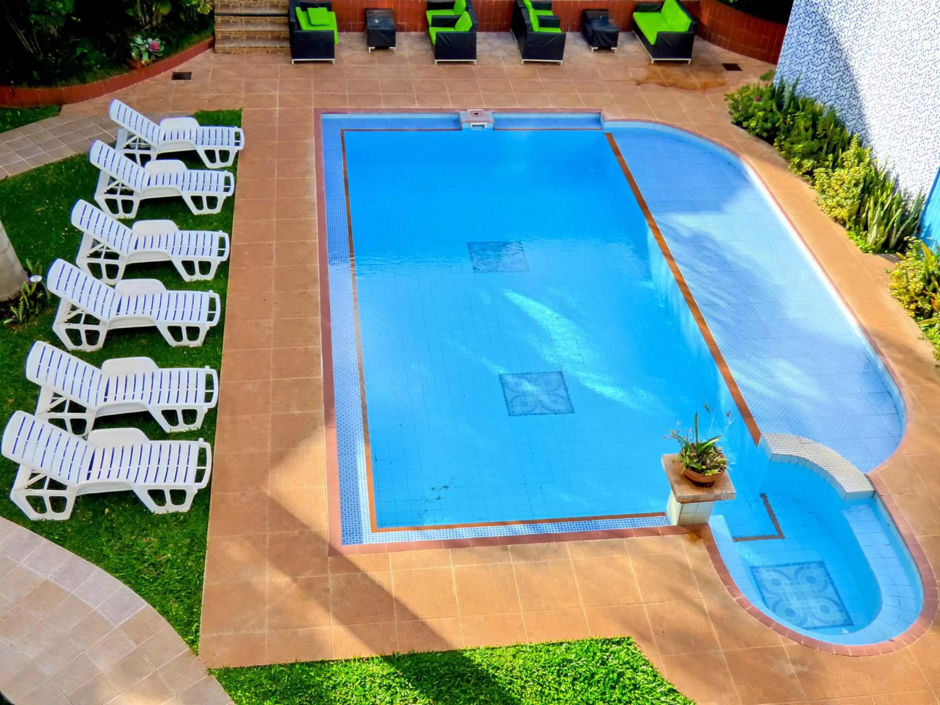 Patio in De La Costa Hotel