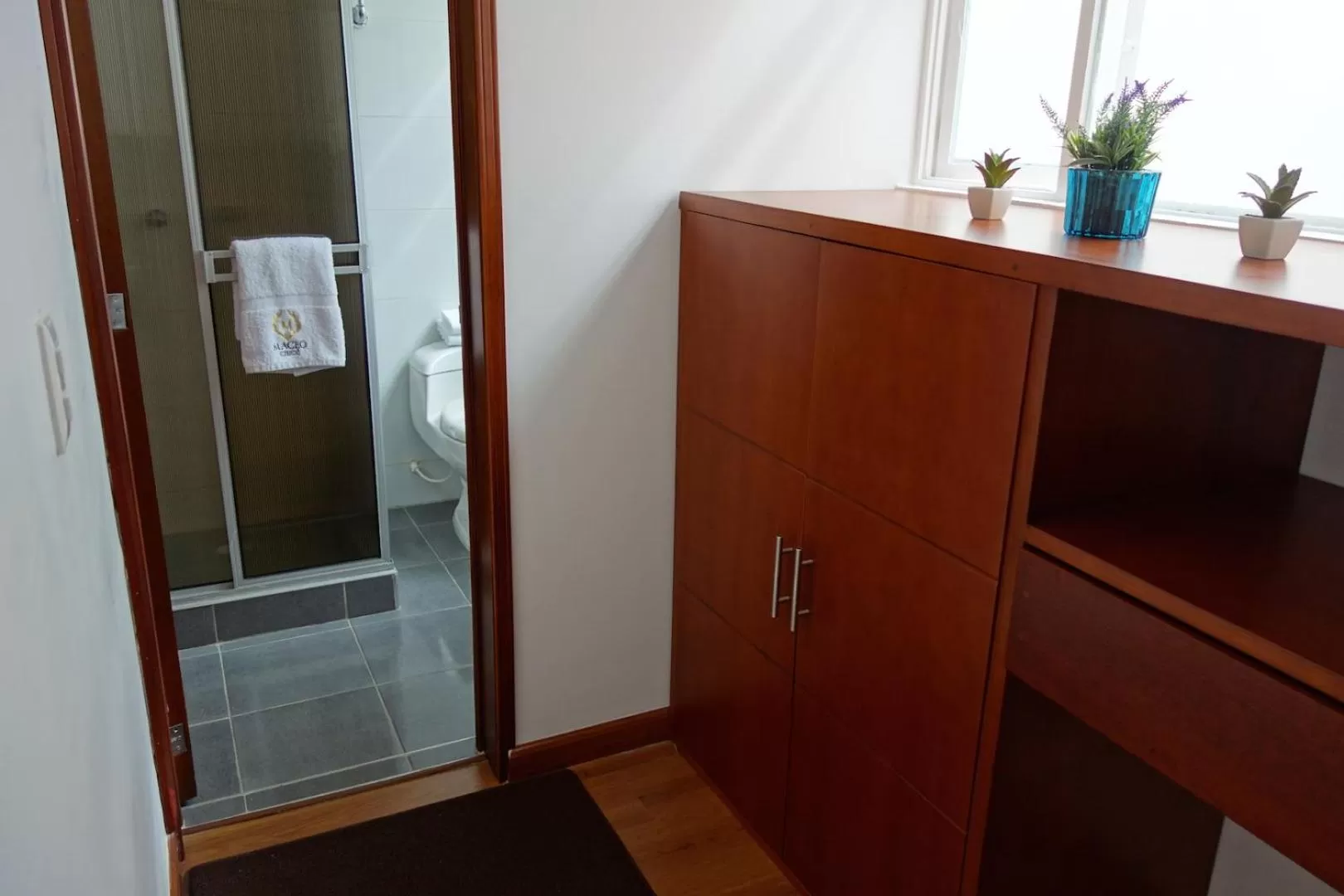 Bathroom in Hotel Maceo Chico