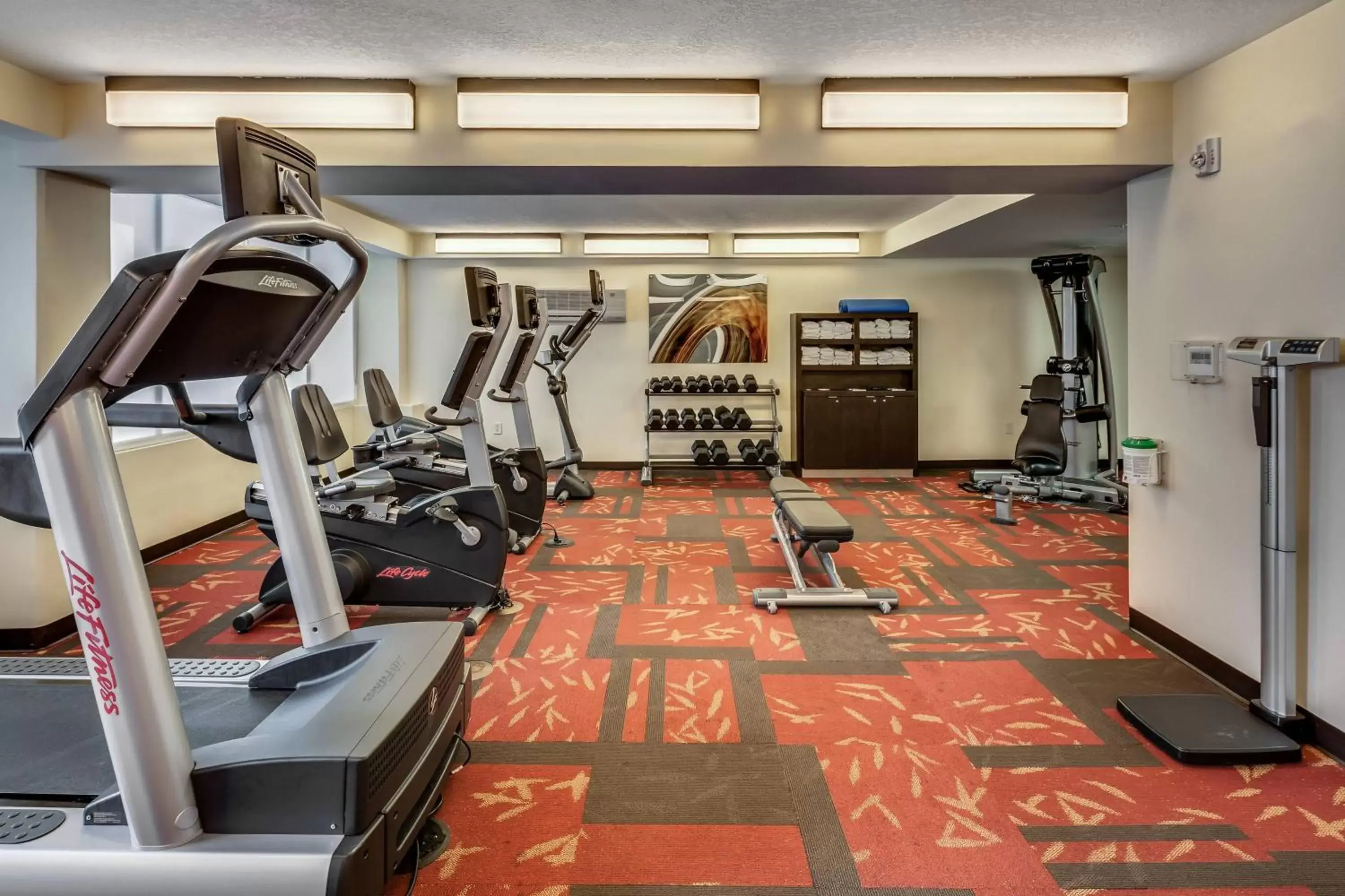 Fitness centre/facilities, Fitness Center/Facilities in Courtyard by Marriott Jacksonville Beach Oceanfront