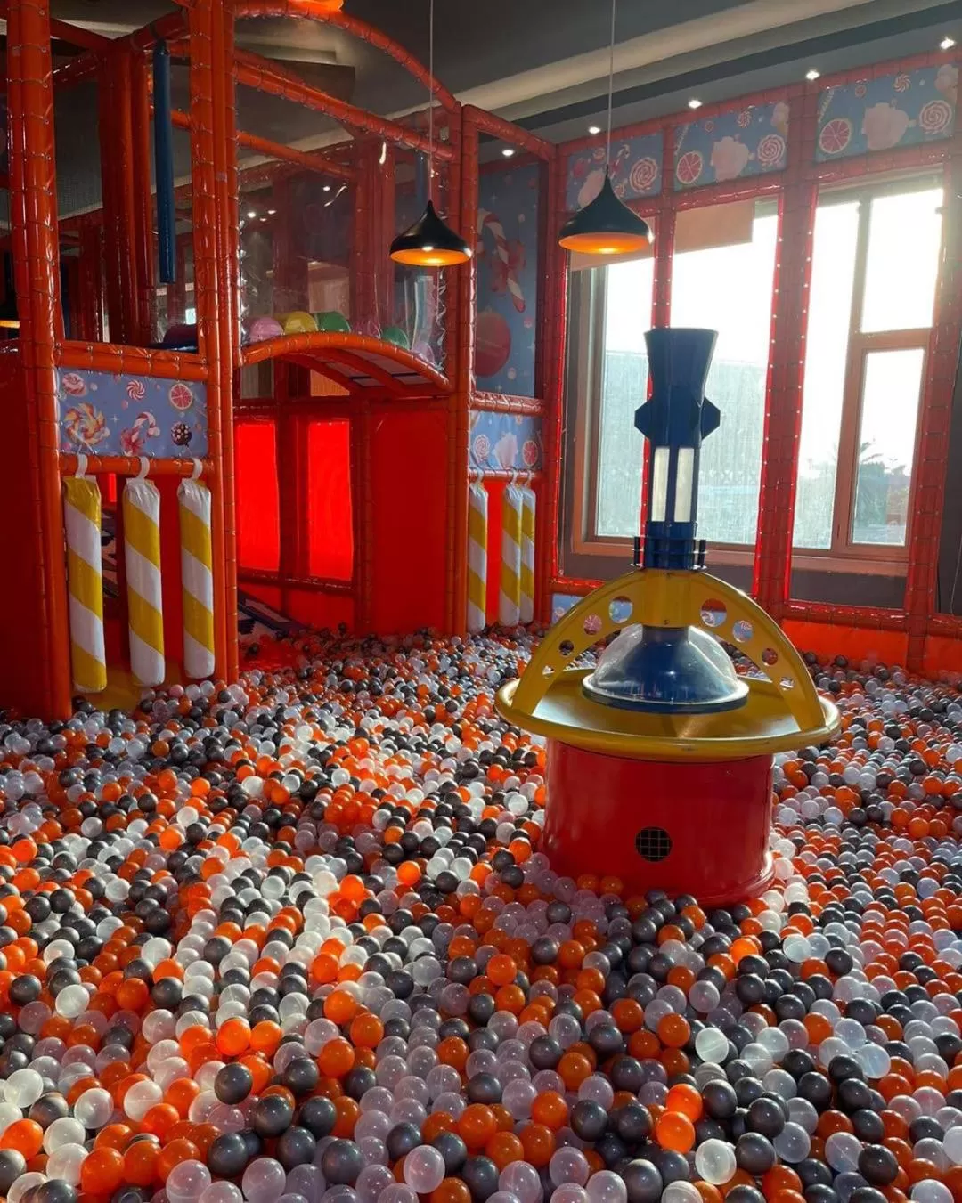 Children play ground in Al Yarmouk International Hotel