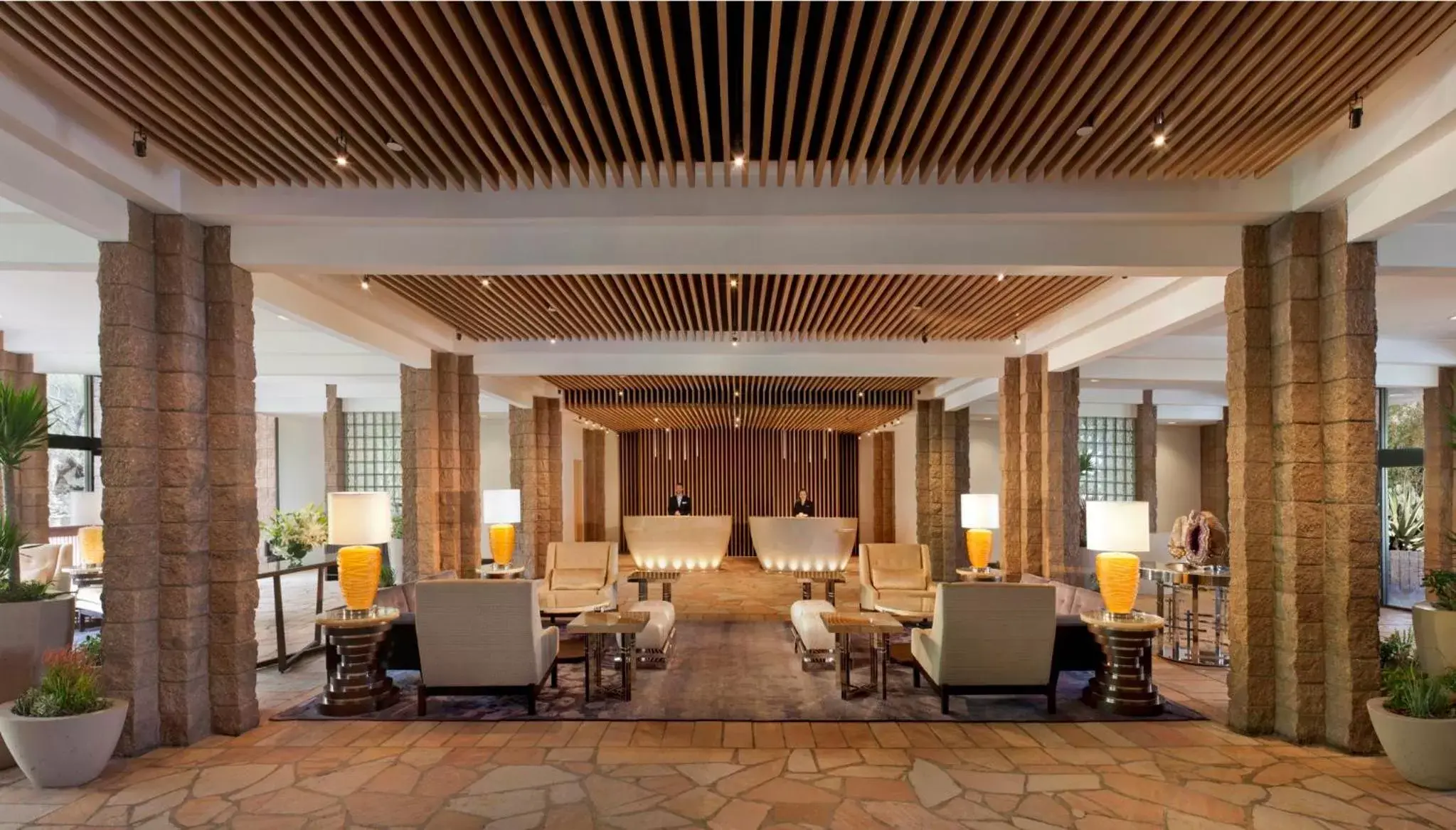 Lobby or reception in Loews Ventana Canyon Resort