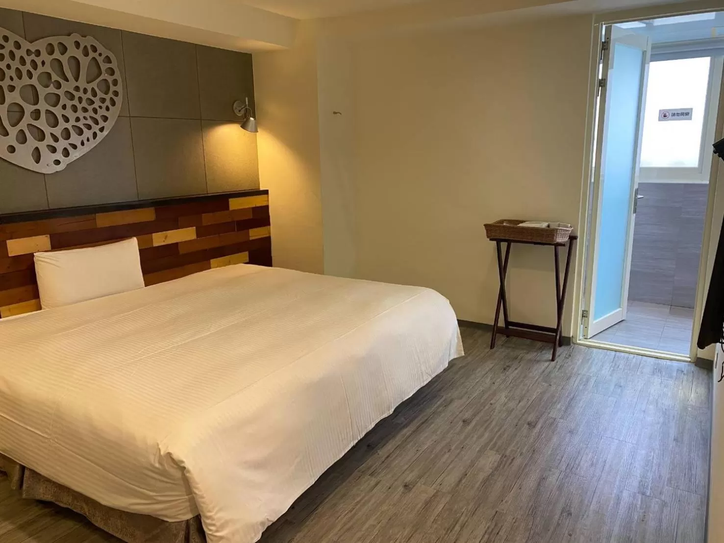 Bed in Xinshe Hotel - Hsinchu