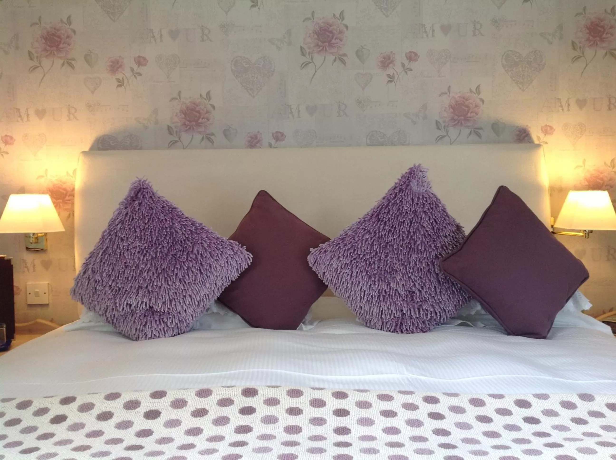 Decorative detail, Bed in The Spinney