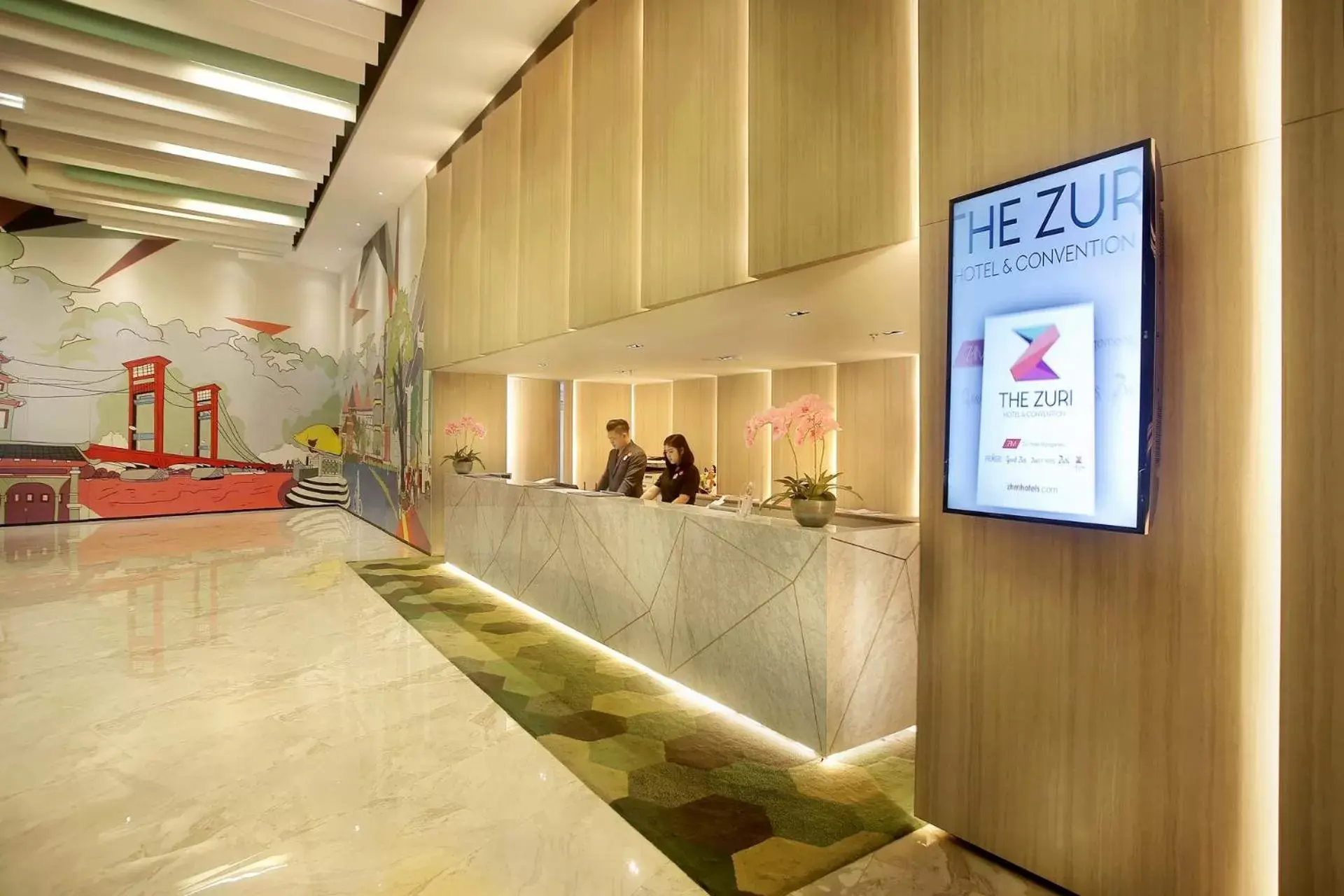 Facade/entrance in The Zuri Hotel Palembang