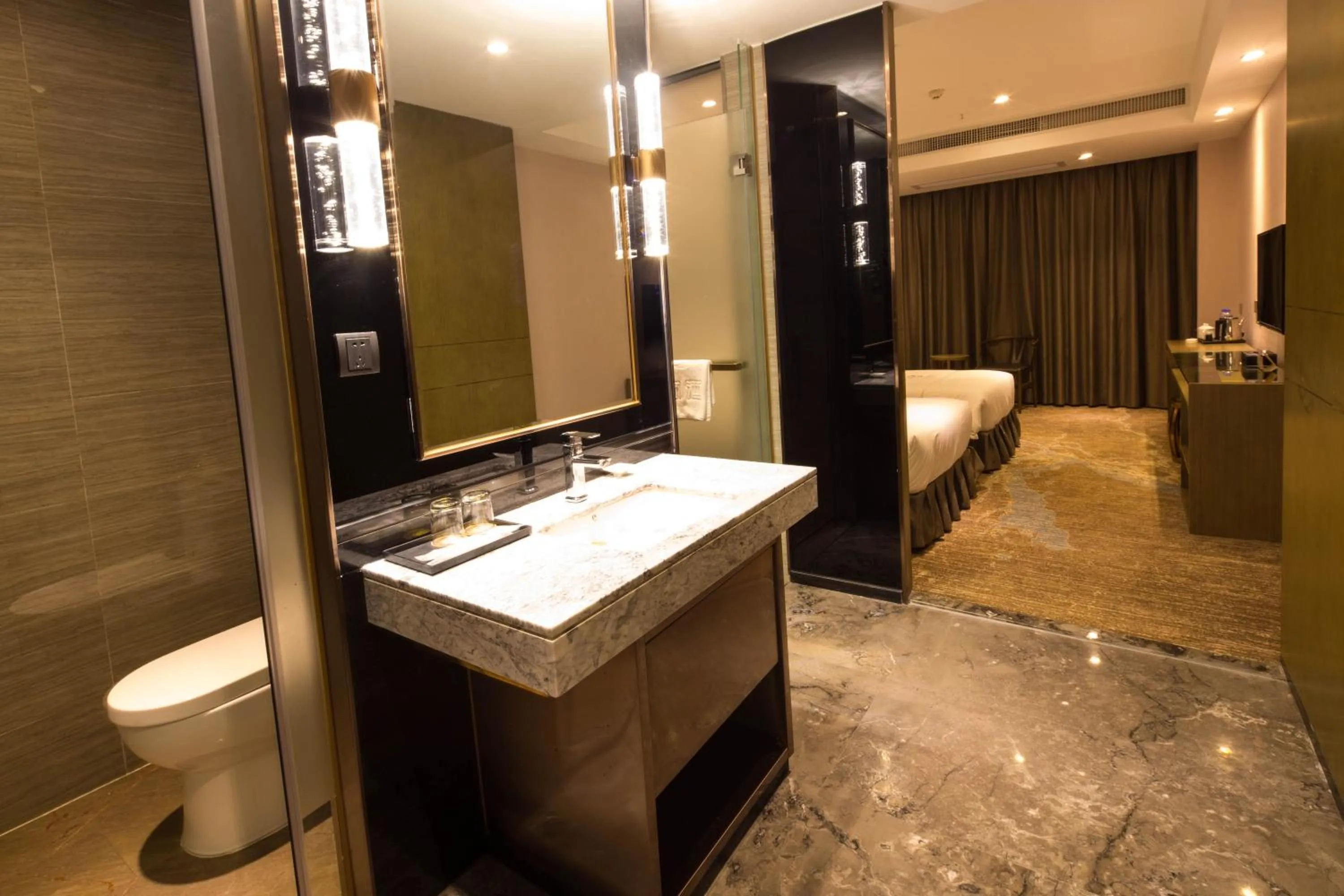 Decorative detail in INSAIL Hotel (Shenzhen Dongmen Branch)