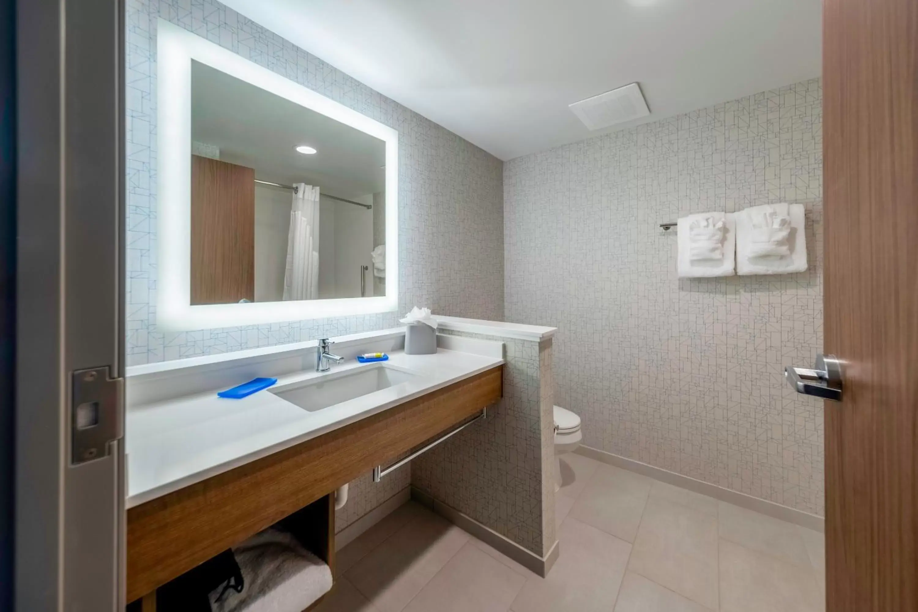 Bathroom in Holiday Inn Express & Suites - Staunton, an IHG Hotel
