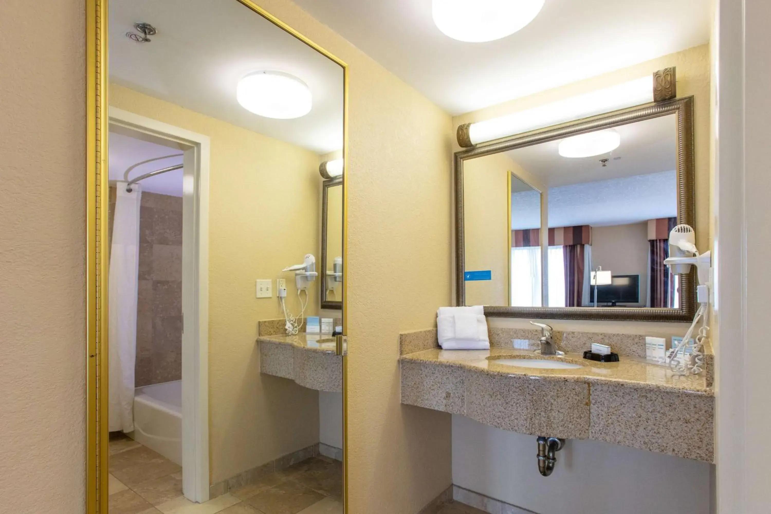 Bathroom in Hampton Inn & Suites Jacksonville-Airport