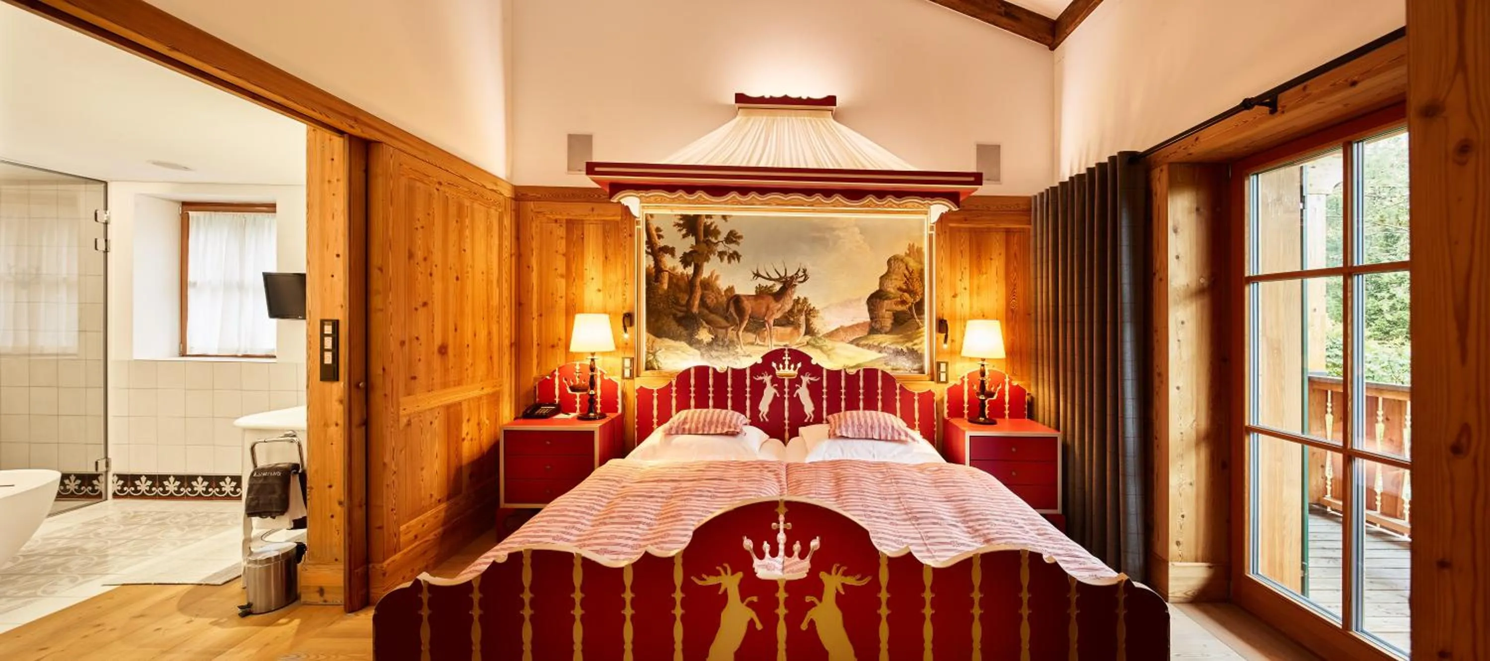 Bedroom, Bed in Post Lech Arlberg