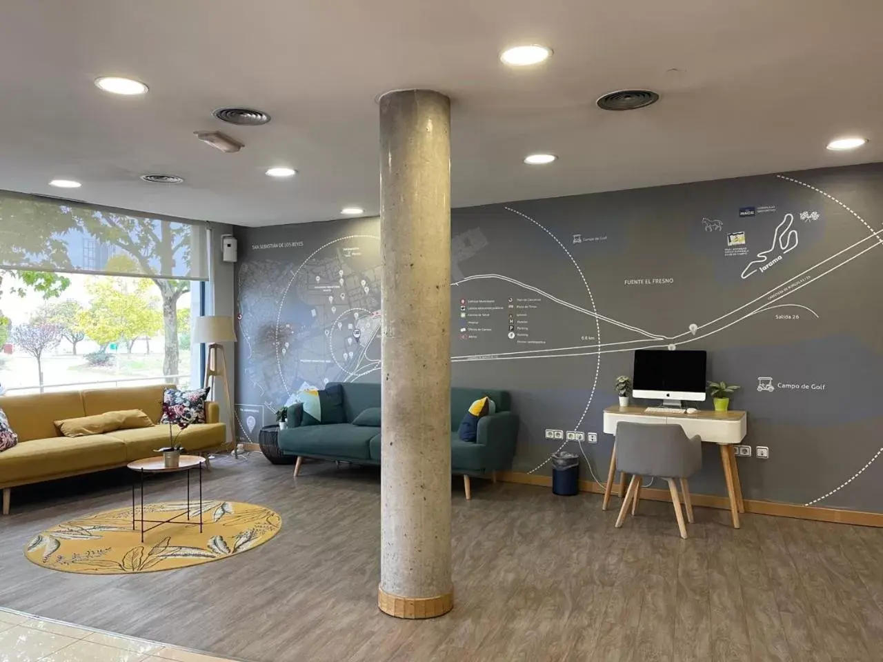 Lobby or reception in Holiday Inn Express San Sebastian de los Reyes by IHG Lobby or reception in Holiday Inn Express San Sebastian de los Reyes by IHG