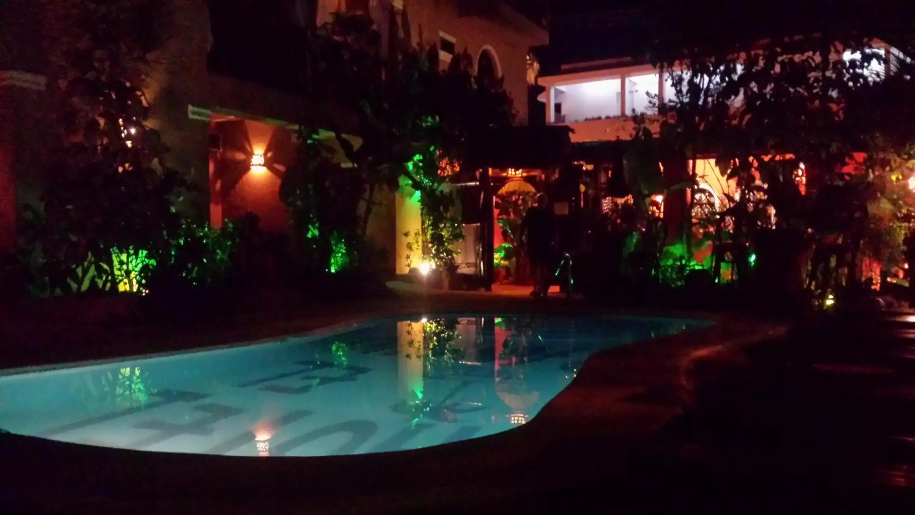 Night, Swimming Pool in Hotel El Rancho Sosua