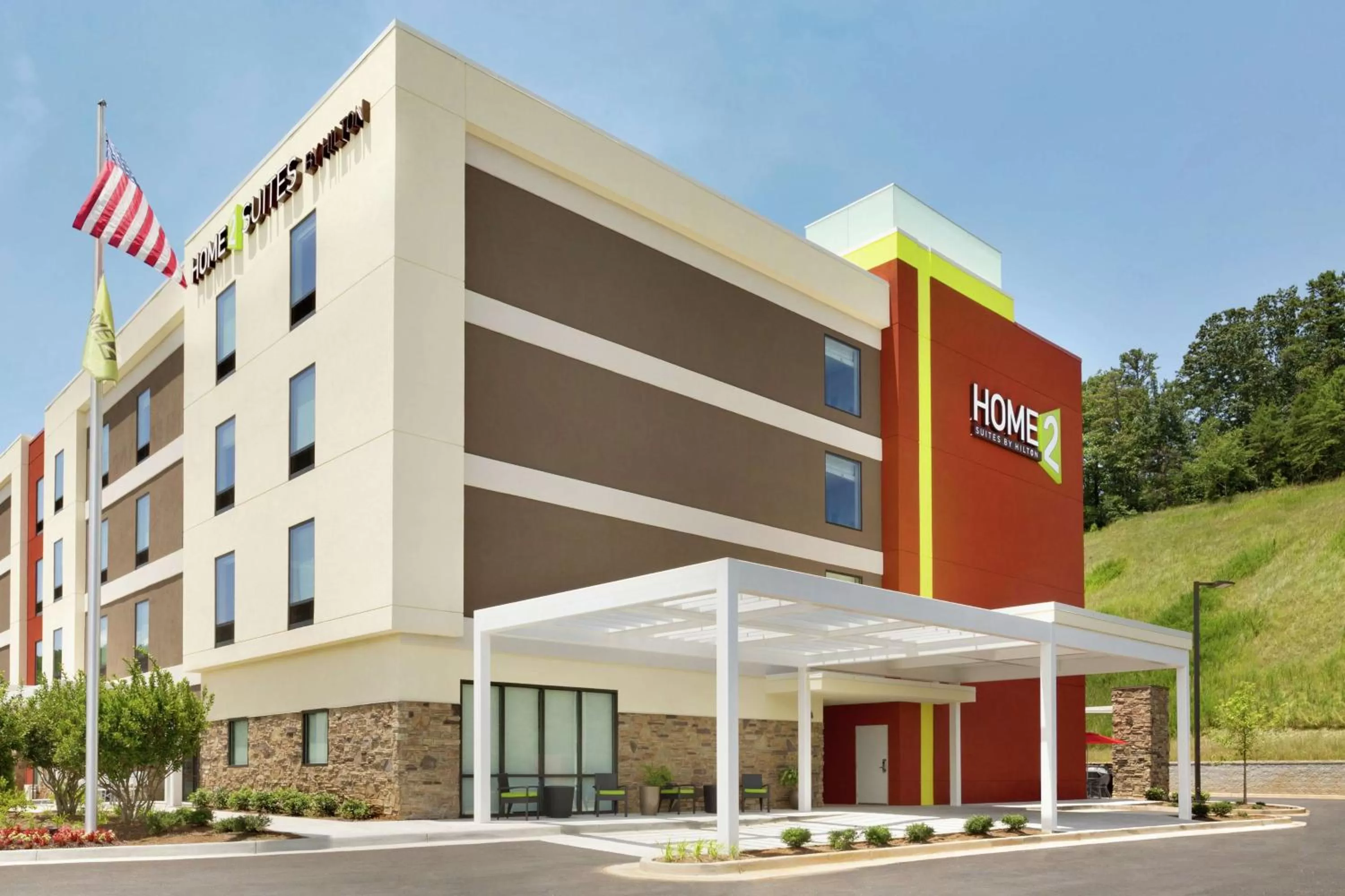 Property building in Home2 Suites by Hilton Cartersville