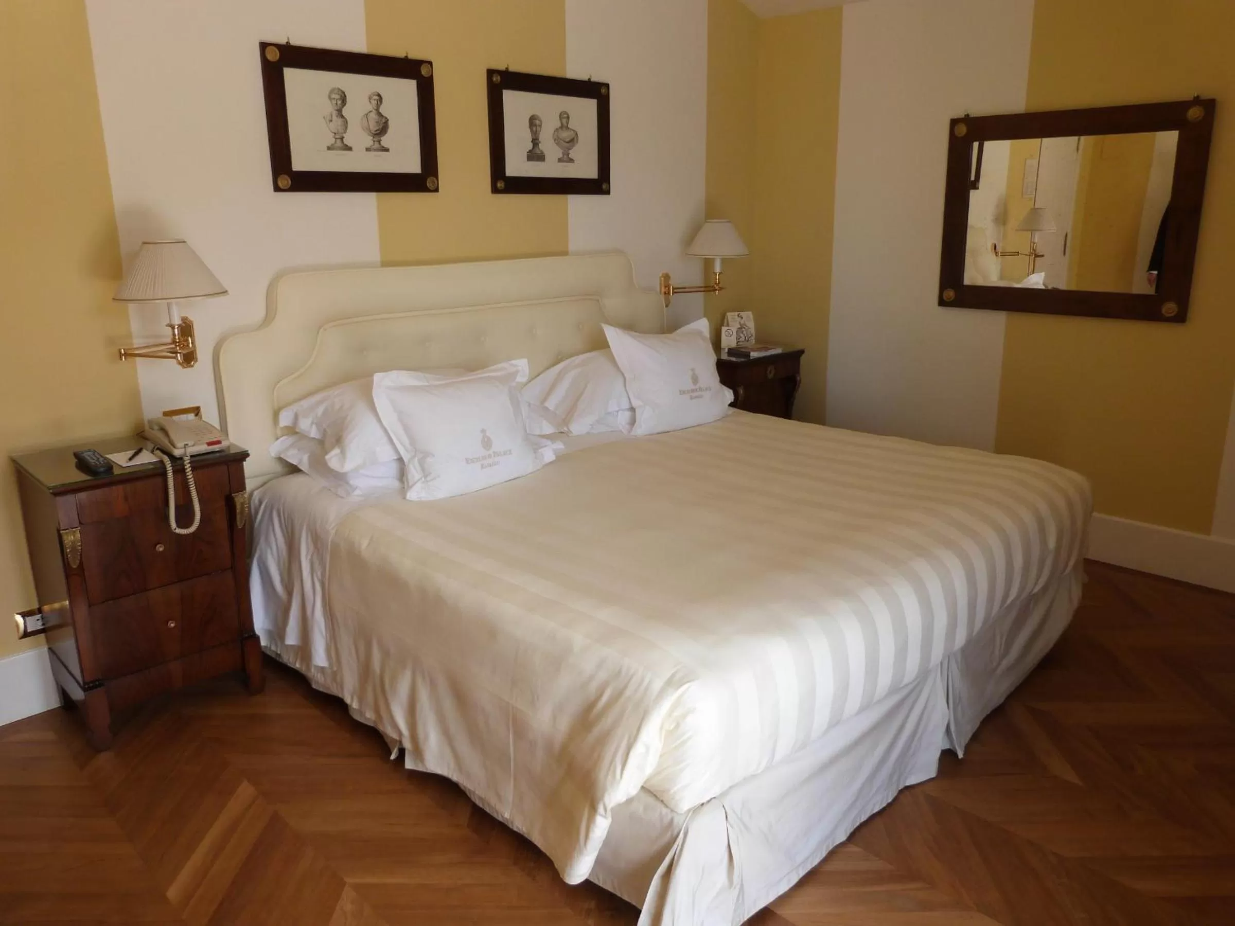 Bed in Excelsior Palace Portofino Coast