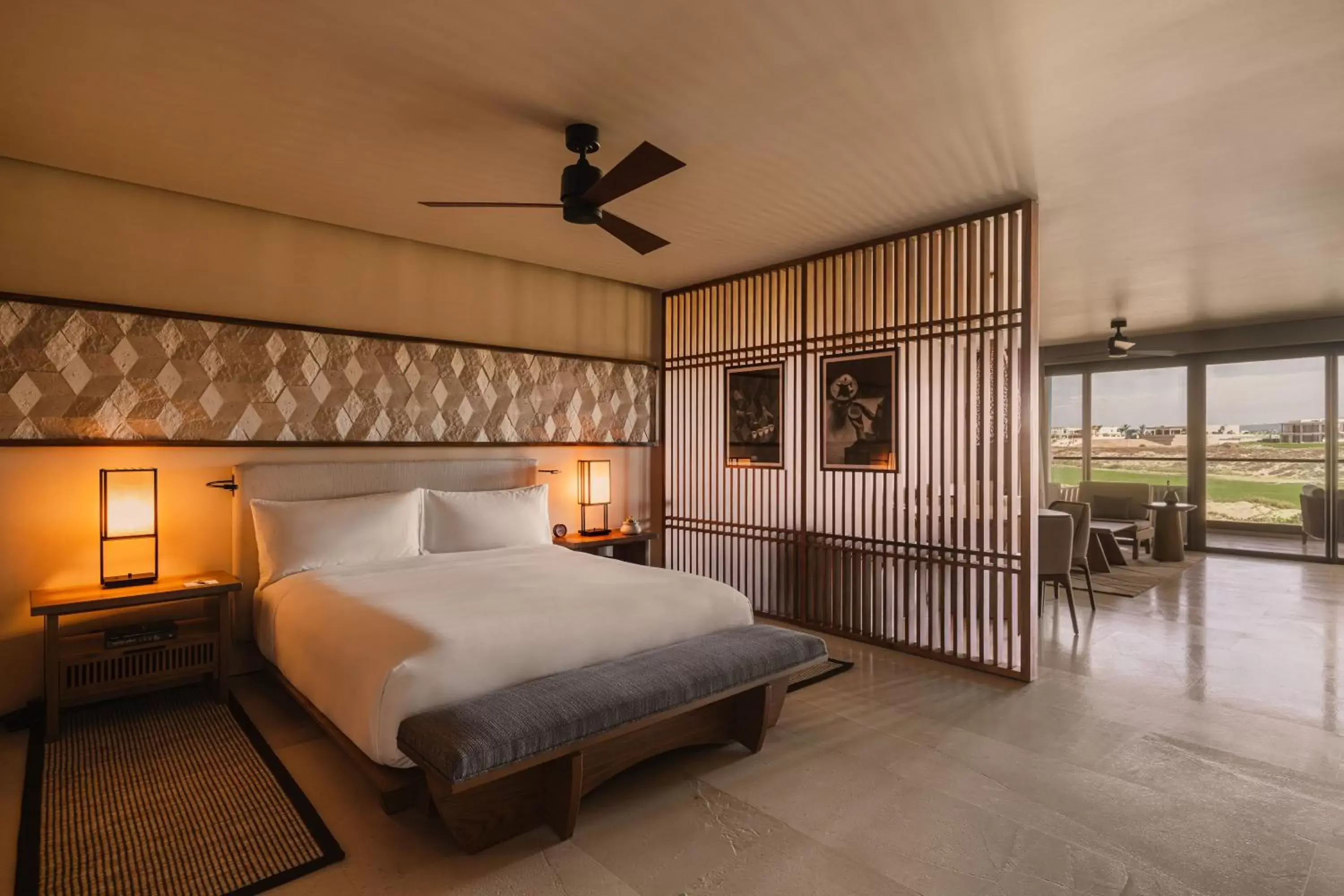 Bedroom, Bed in Nobu Hotel Los Cabos