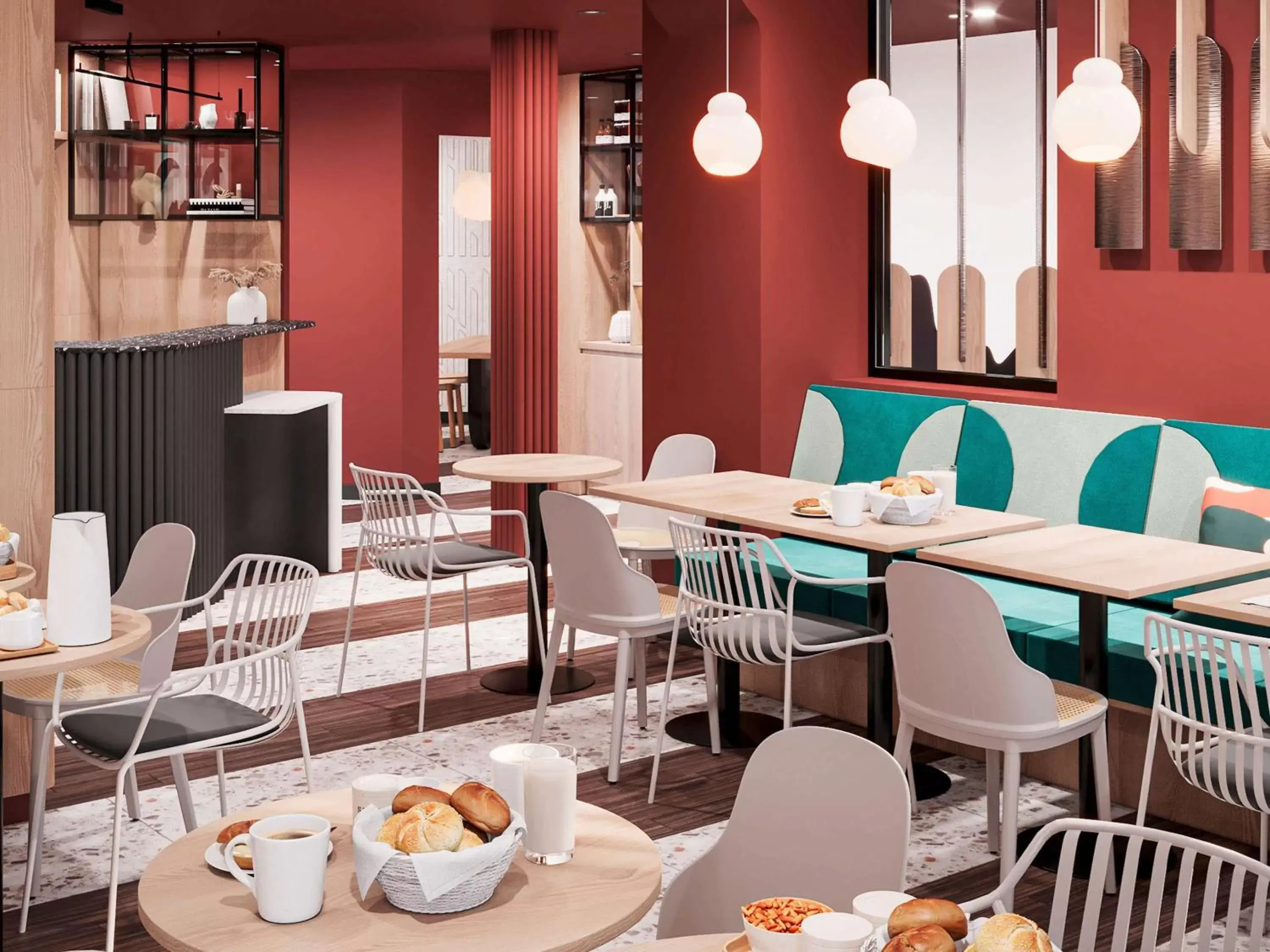 Breakfast, Restaurant/Places to Eat in ibis styles Paris Montmartre Batignolles