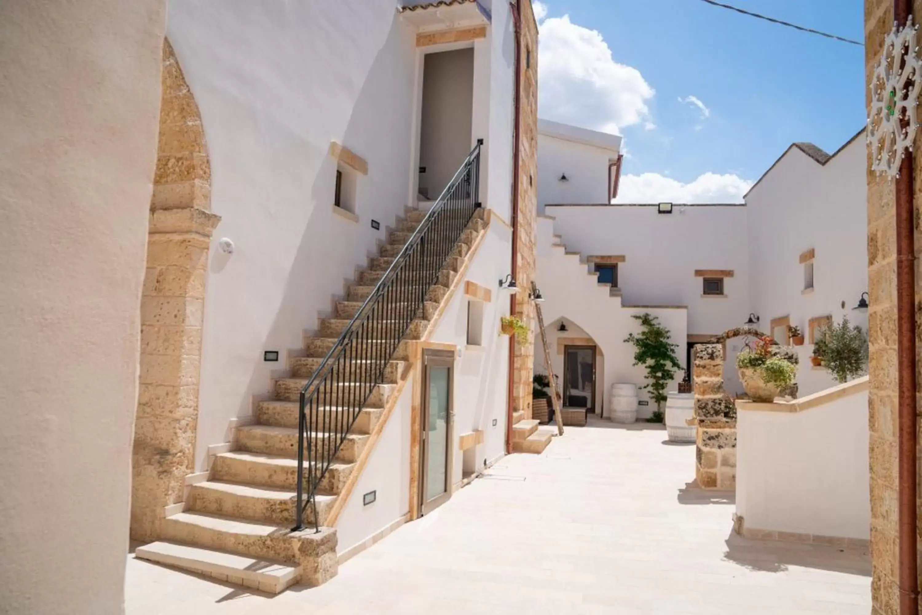 Inner courtyard view, Property Building in Corte Janca