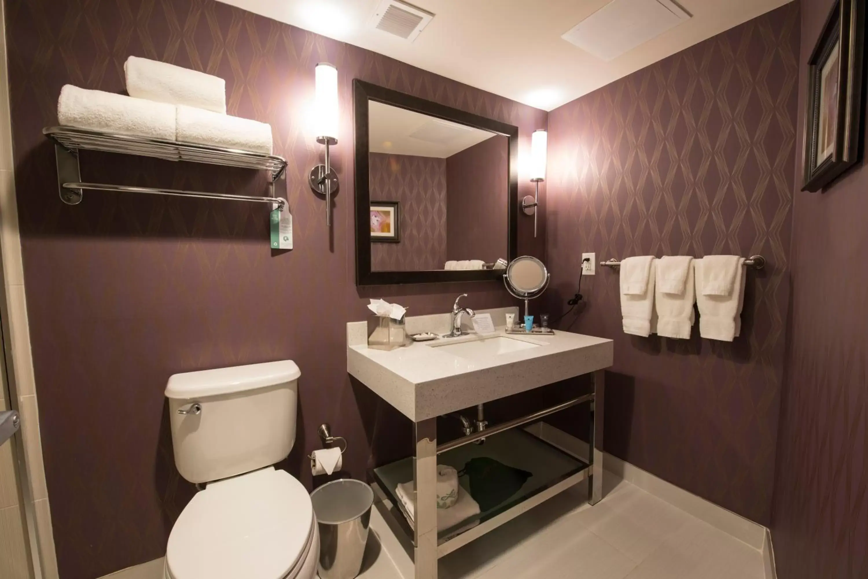 Bathroom in Crowne Plaza Saddle Brook, an IHG Hotel