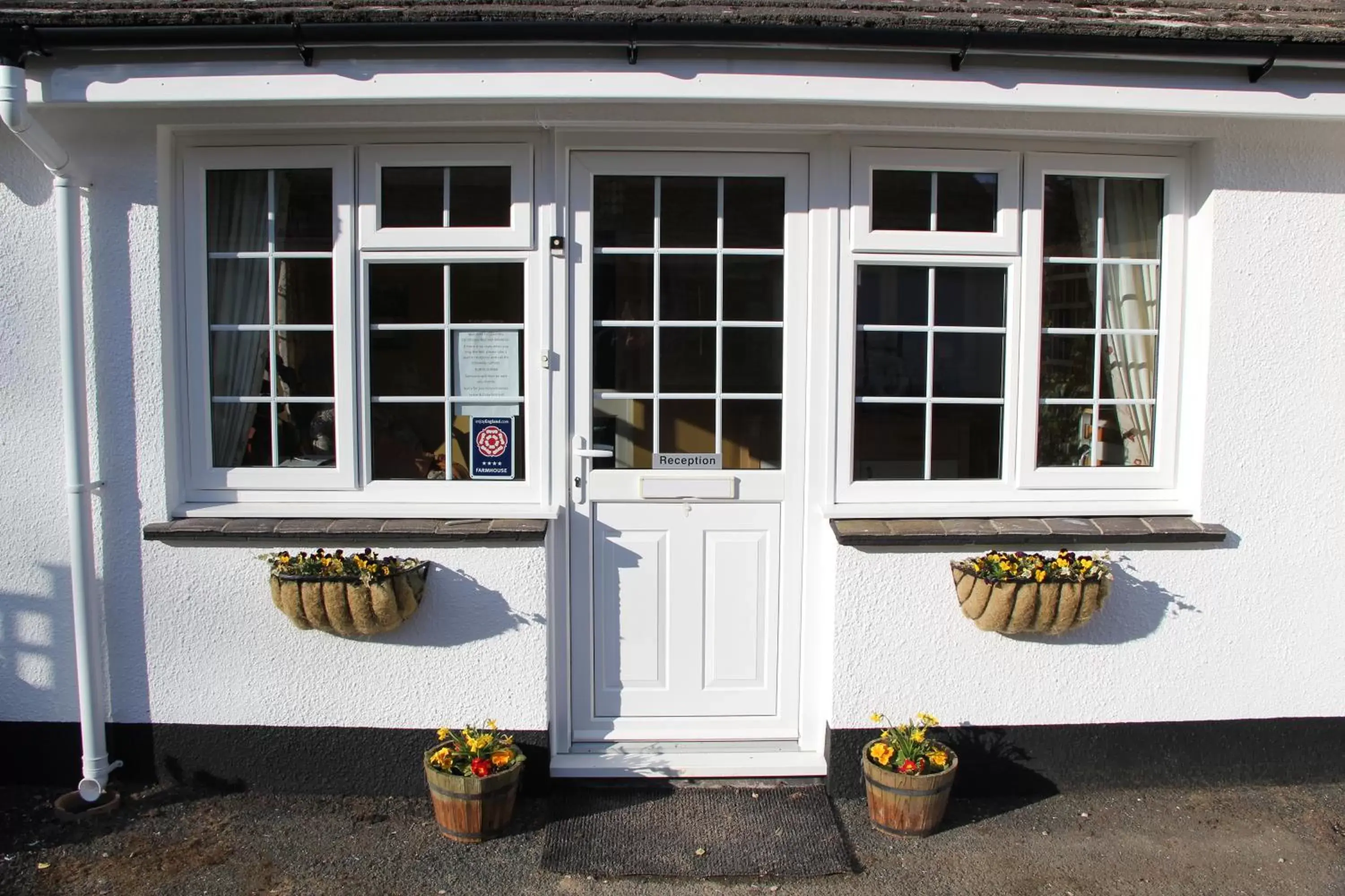 Facade/entrance in Leworthy Farmhouse Bed and Breakfast