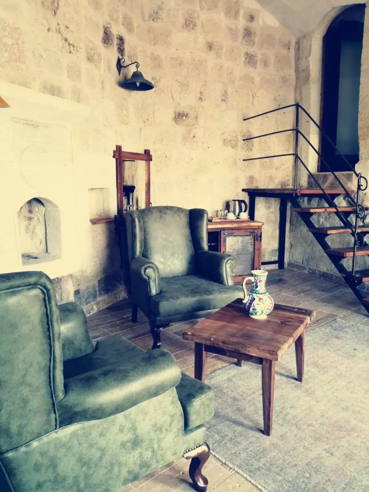 Living room, Seating Area in Aza Cave Cappadocia