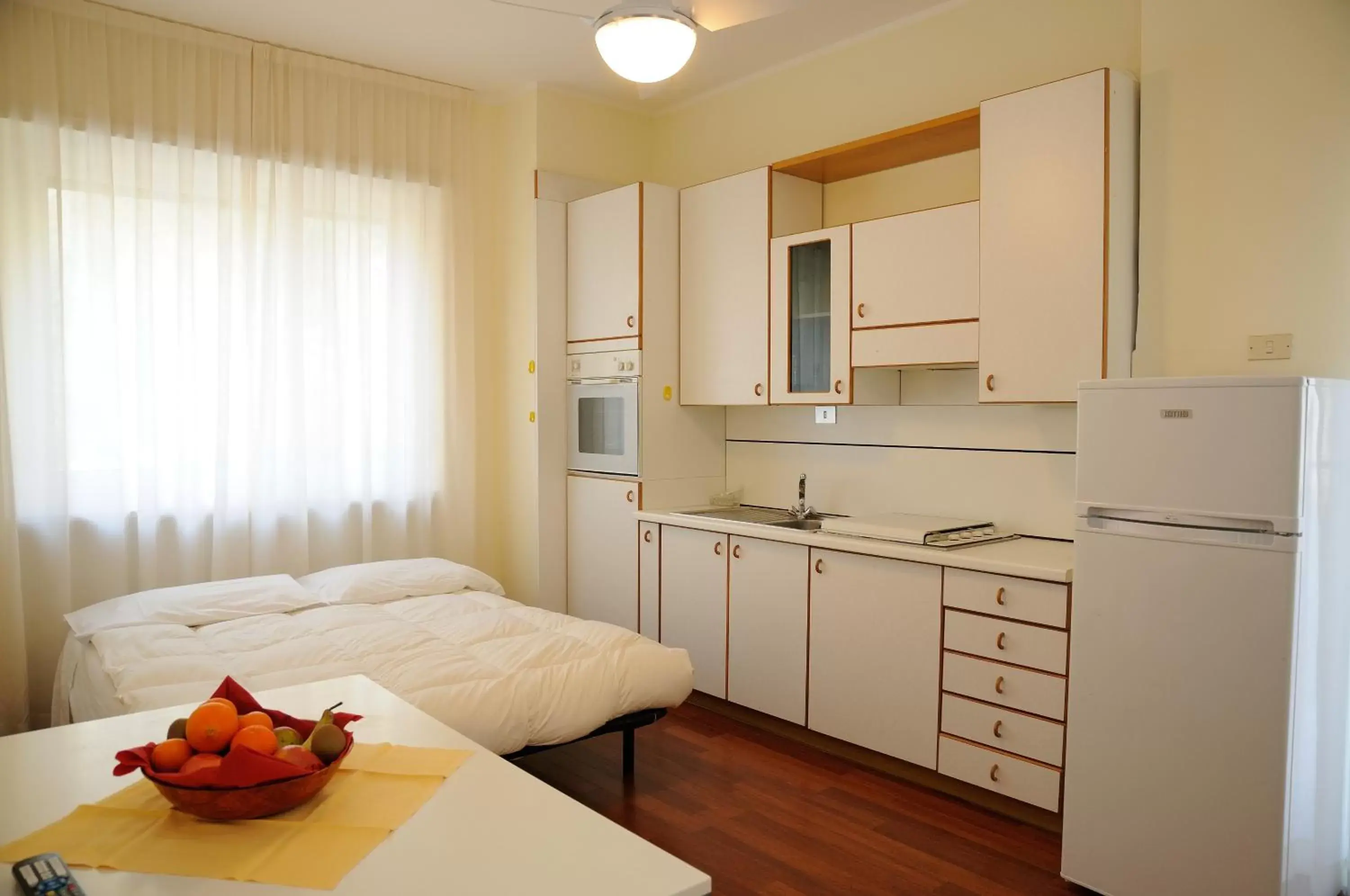 Kitchen or kitchenette in Hotel Puntabella