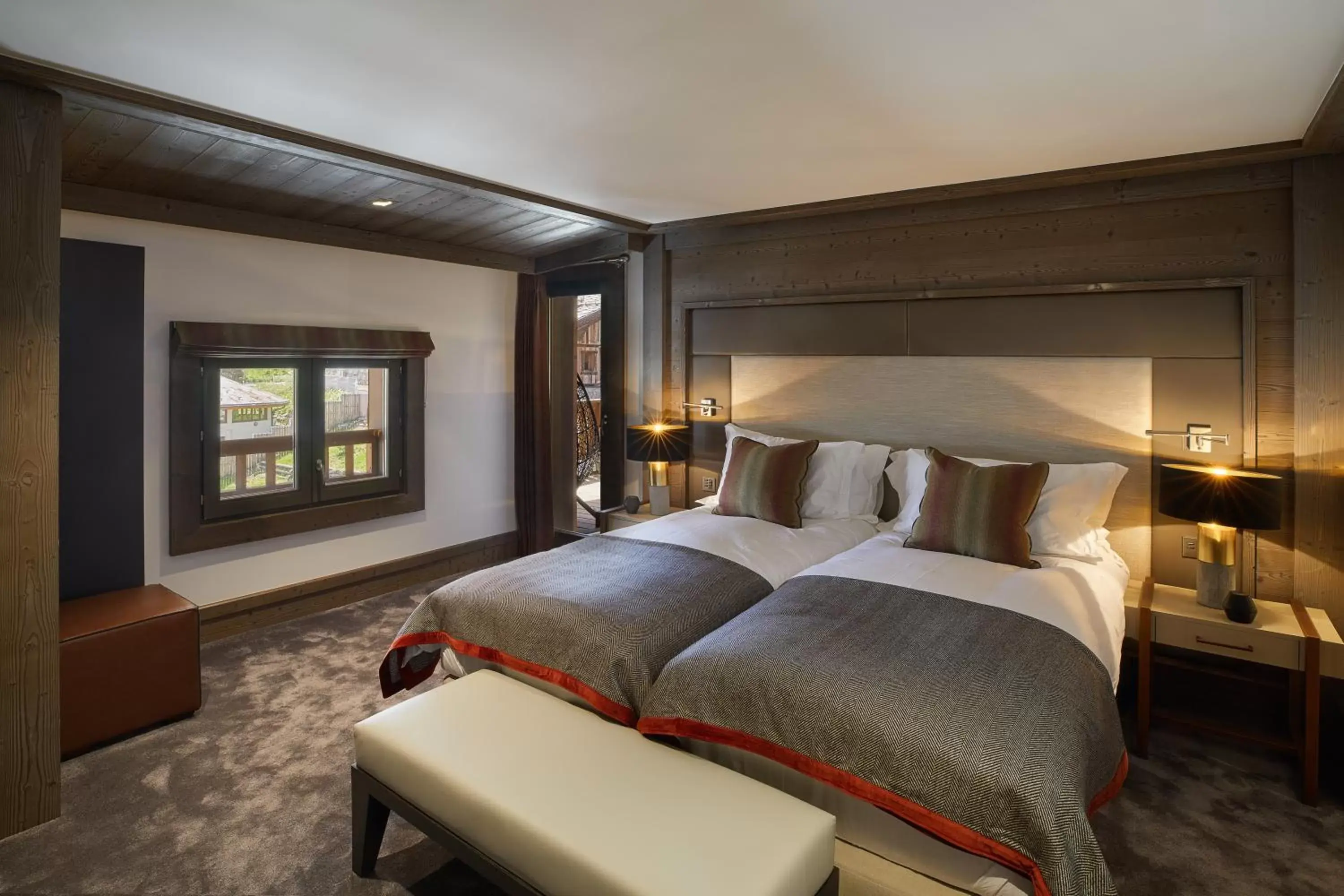 Bed in Six Senses Residences & Spa Courchevel