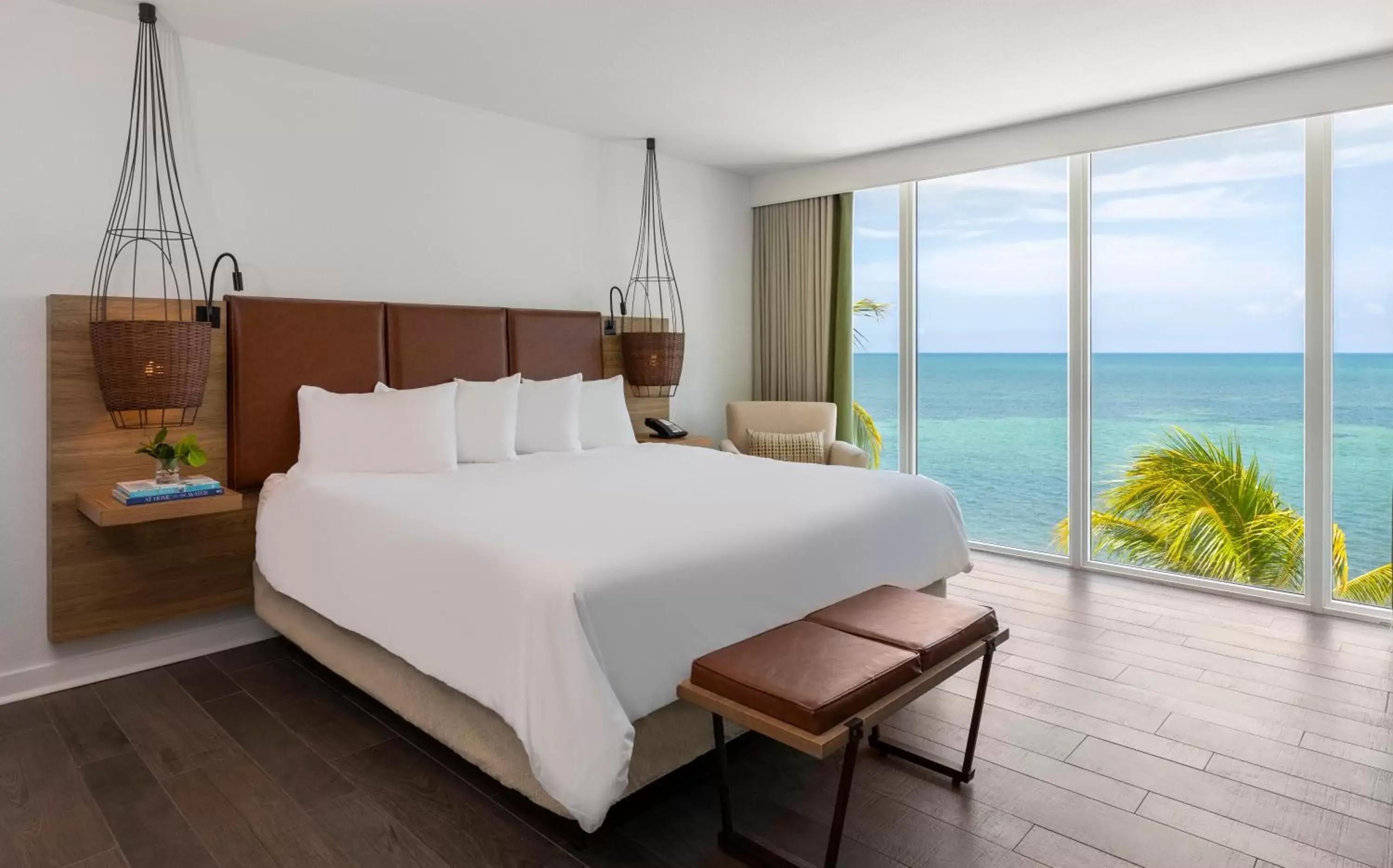 Bed, Sea View in Amara Cay Resort