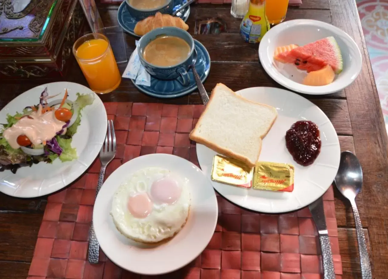 Breakfast in Singha Montra Lanna Boutique Style Hotel
