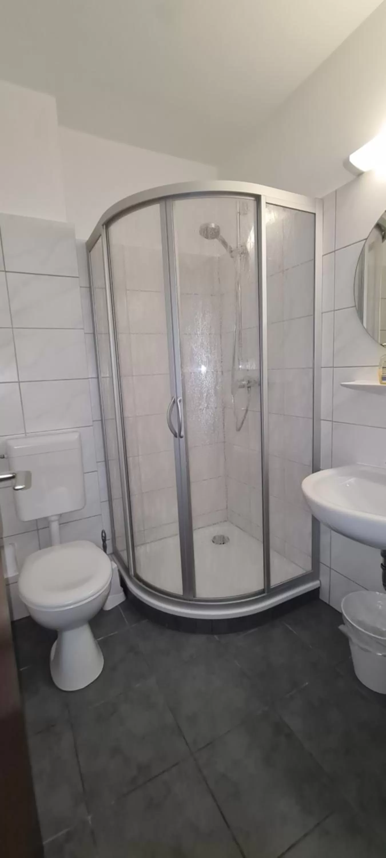 Shower in Aparthotel Höper